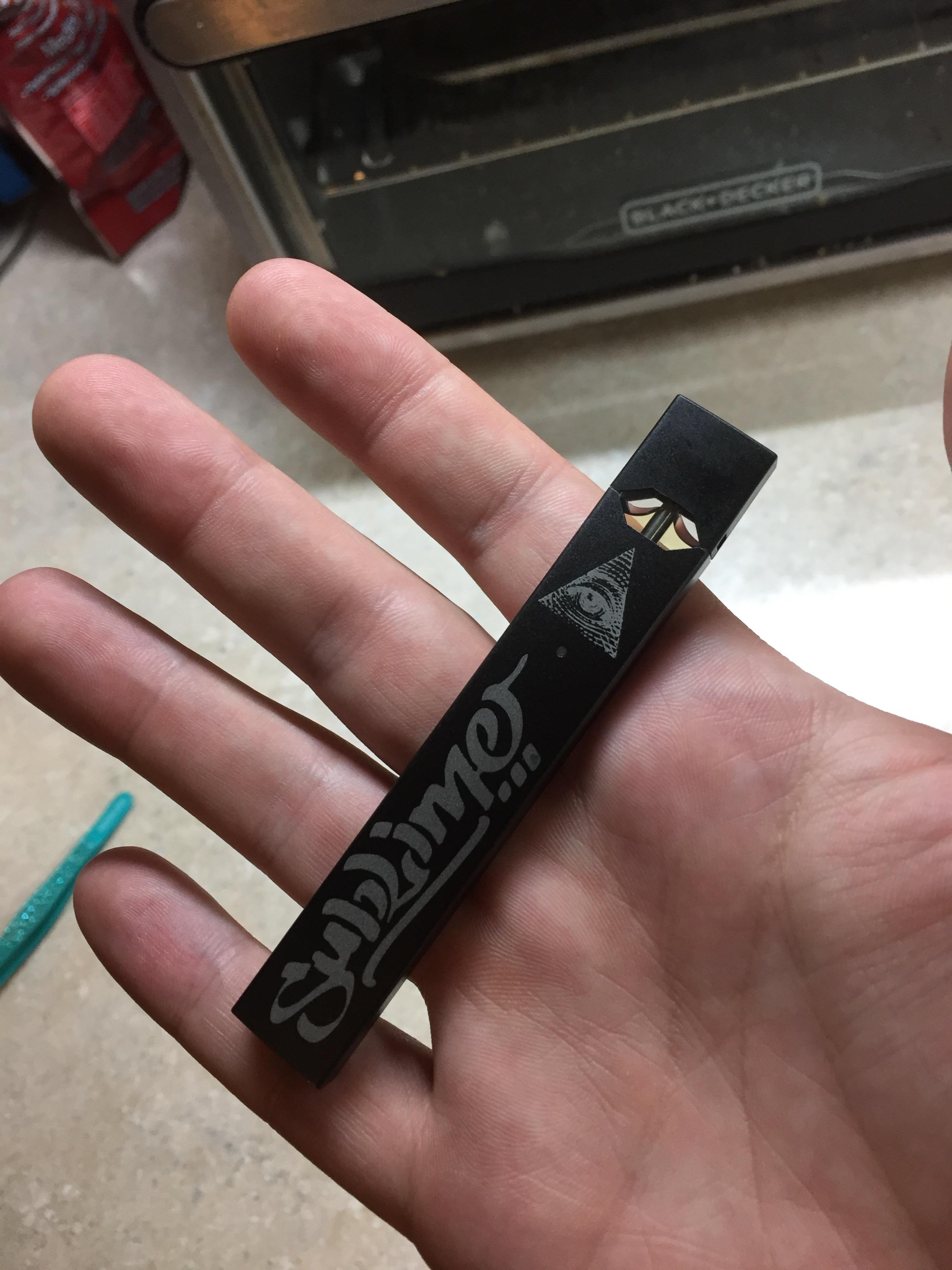 Laser engraved my new JUUL. First attempt. r/juul