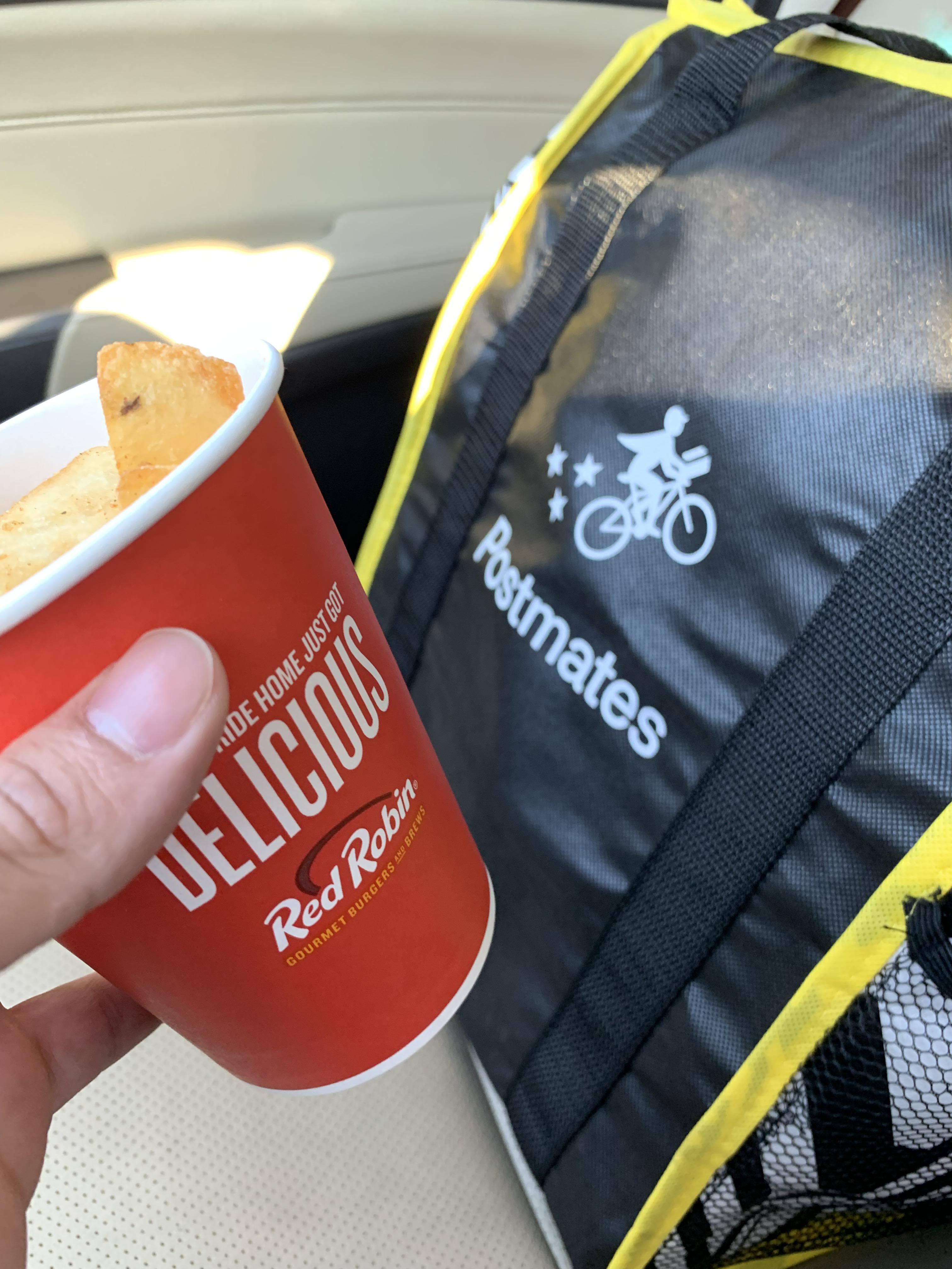 First order in 6 weeks r/postmates