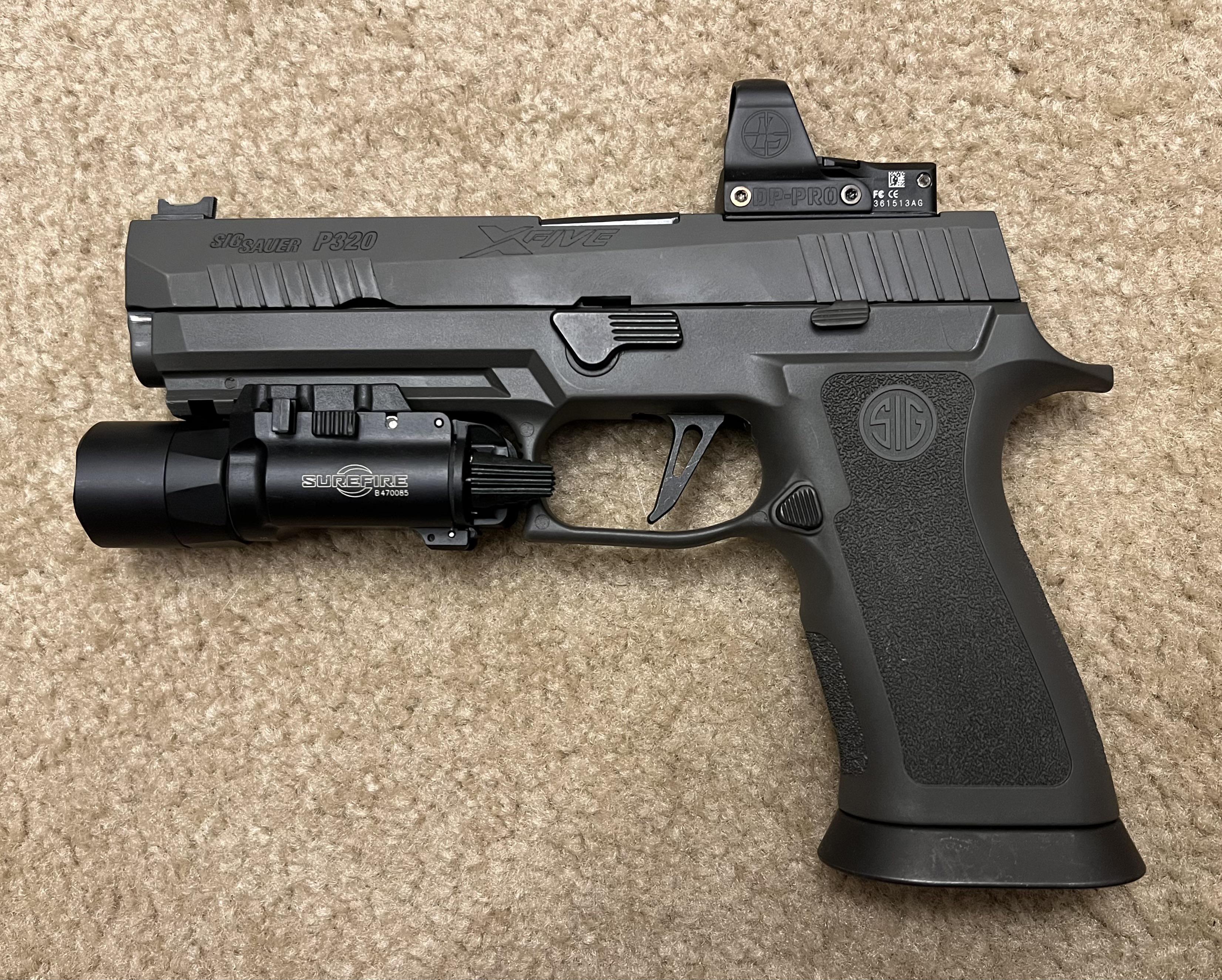 This is my go to, P320 X5 legion, love this thing! SigSauer