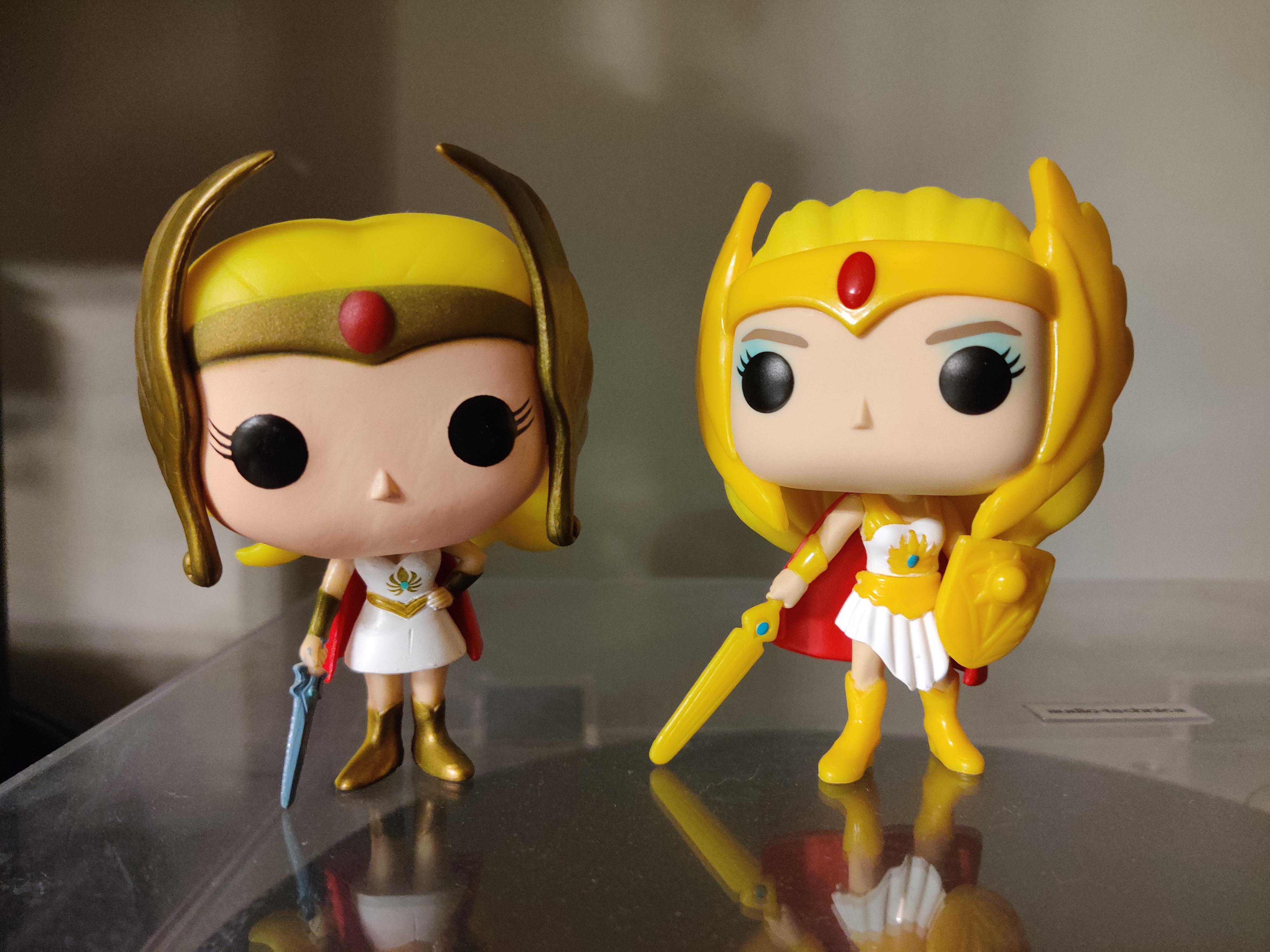 What a glow up! SheRa was my first pop figure and I am glad to add the