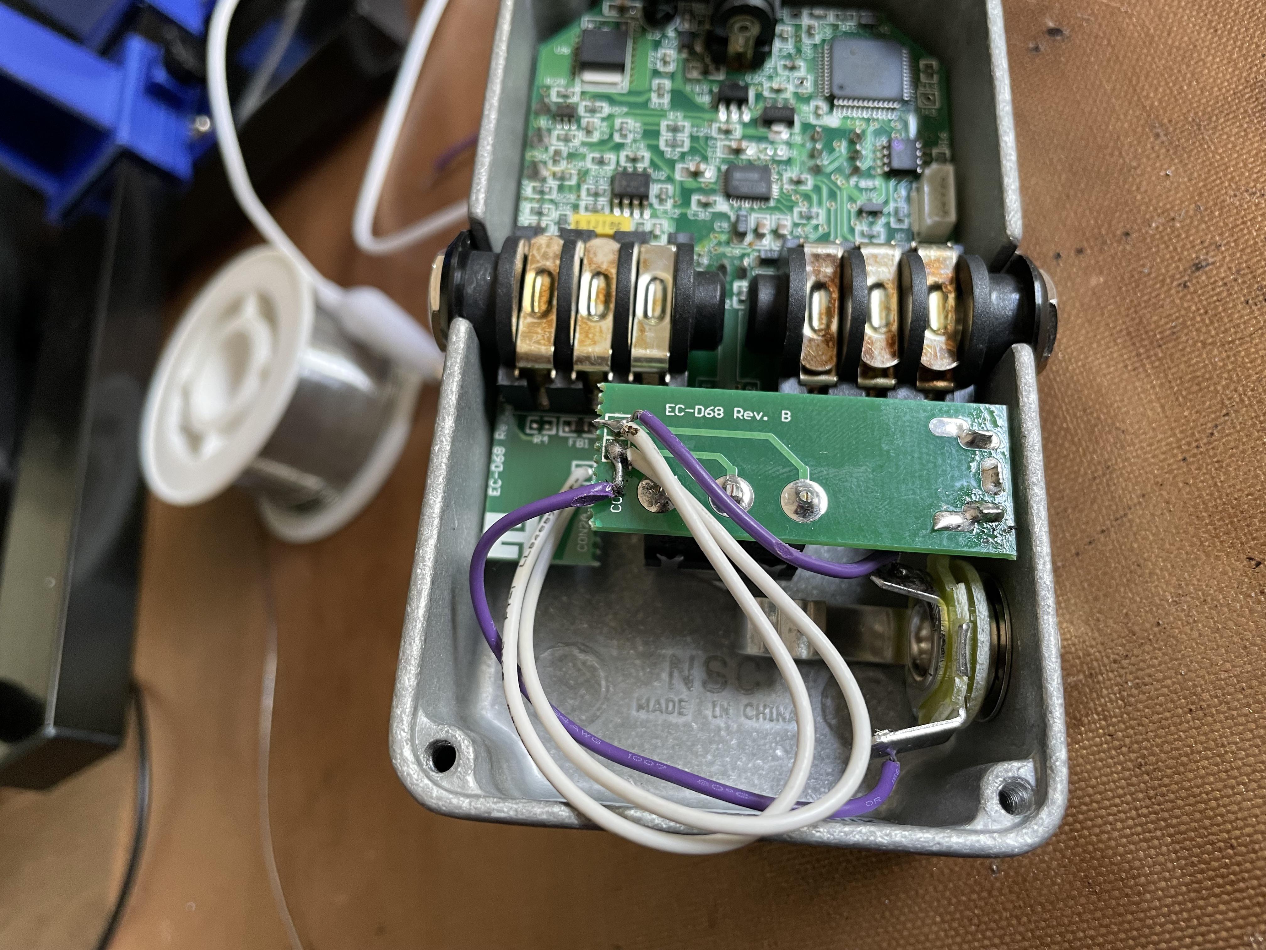 EHX Freeze Mod Grounding Issue? : r/diypedals