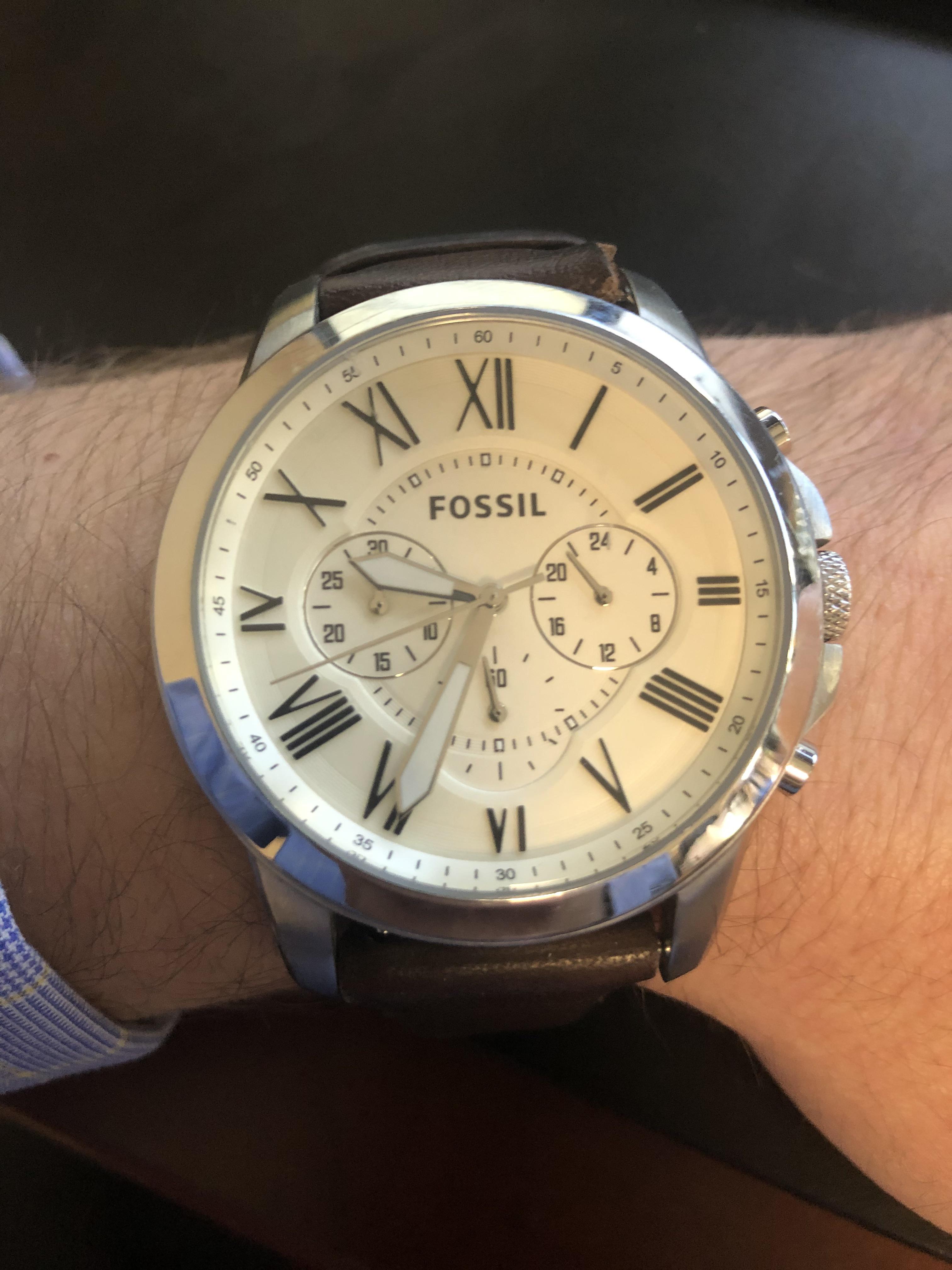 My watch face has Roman Numerals, but the 4 is written as “IIII” and