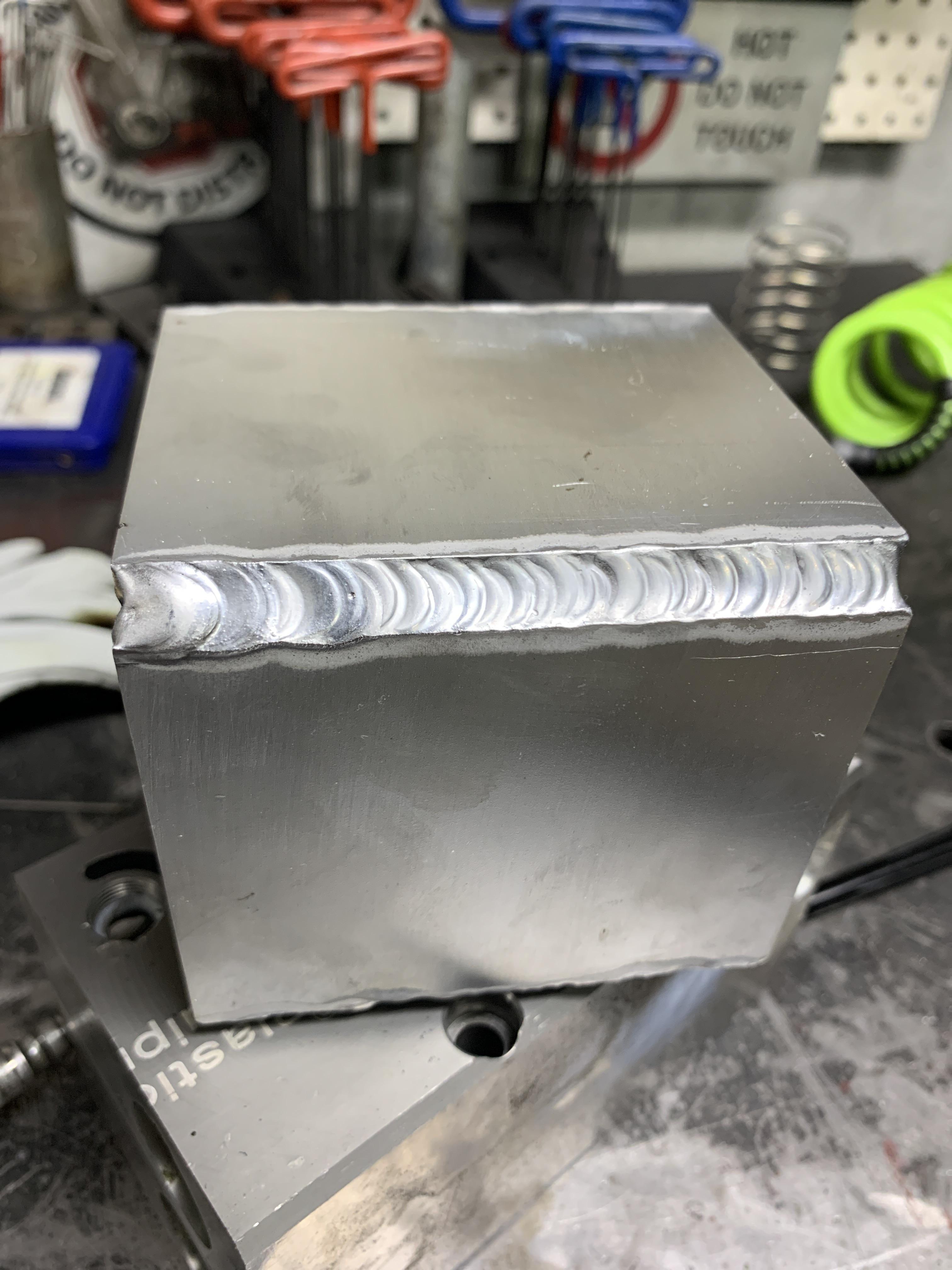 New to tig welding aluminum (tig in general) how’d I do? What can I do