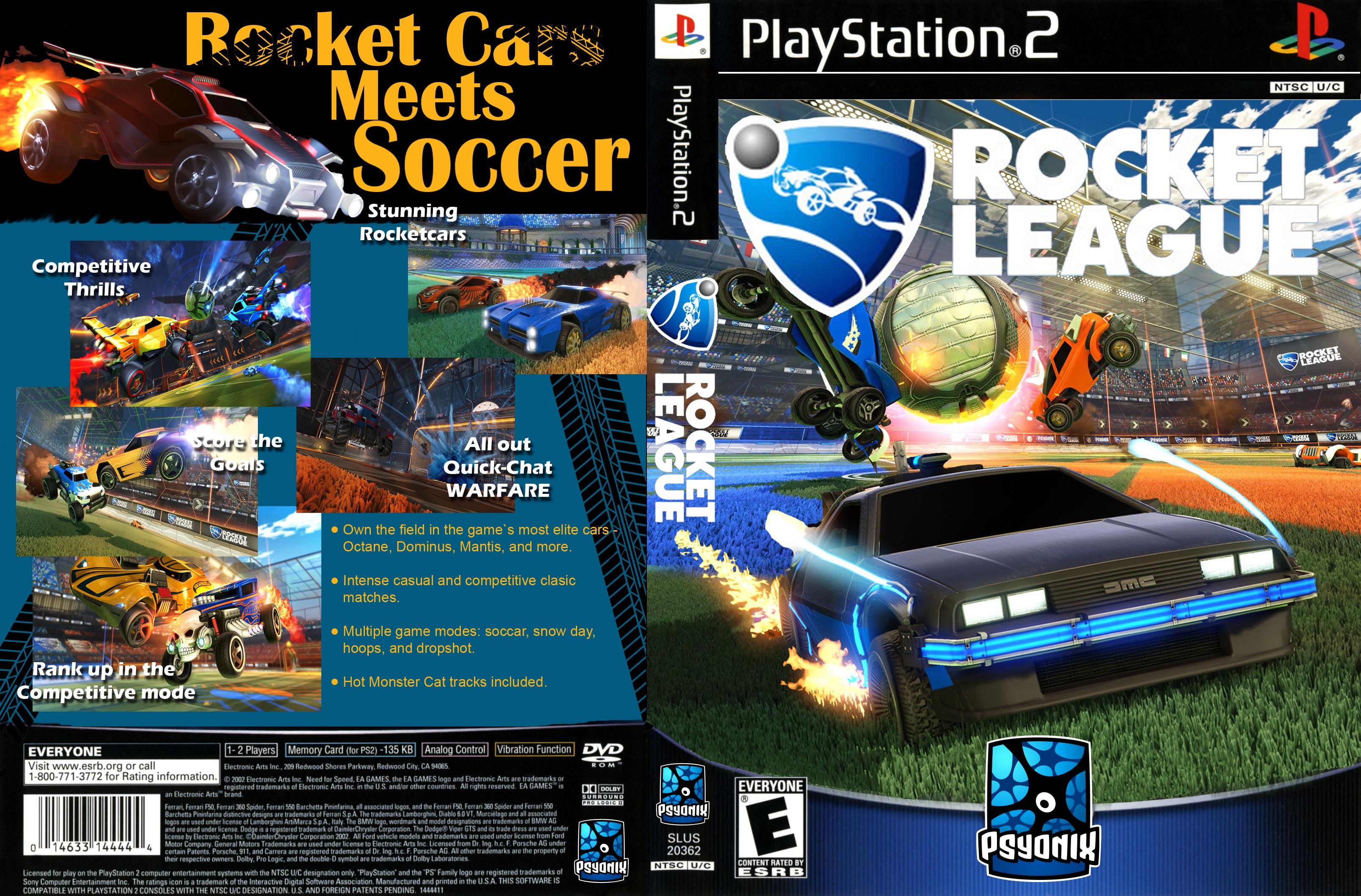 I recreated one of my favorite ps2 games' box art with rocket league