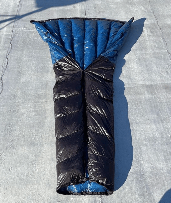 Made my own ultralight sleeping bag quilt 🐣 r/myog