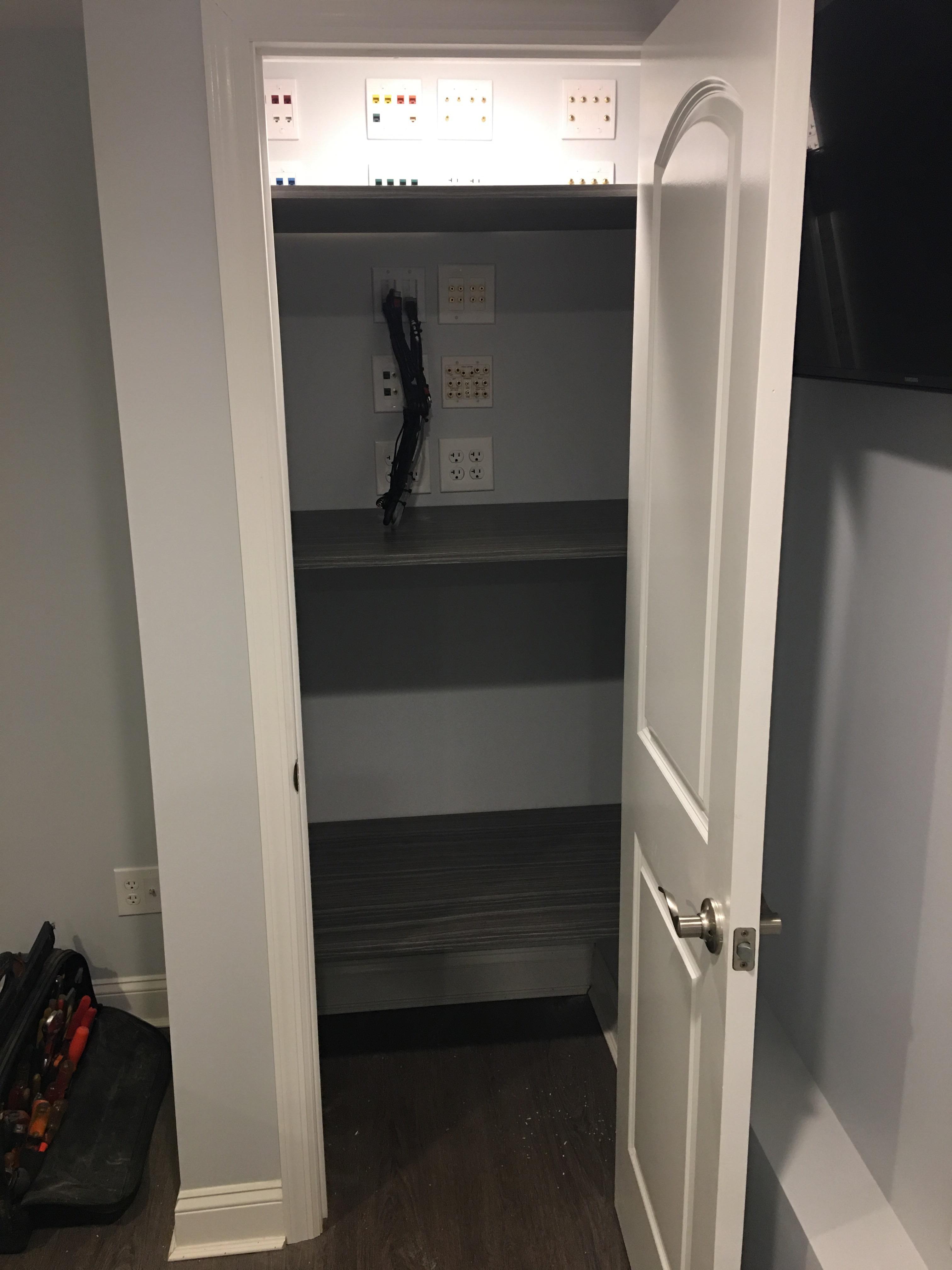 Media Closet Cooling / Ventilation Help....