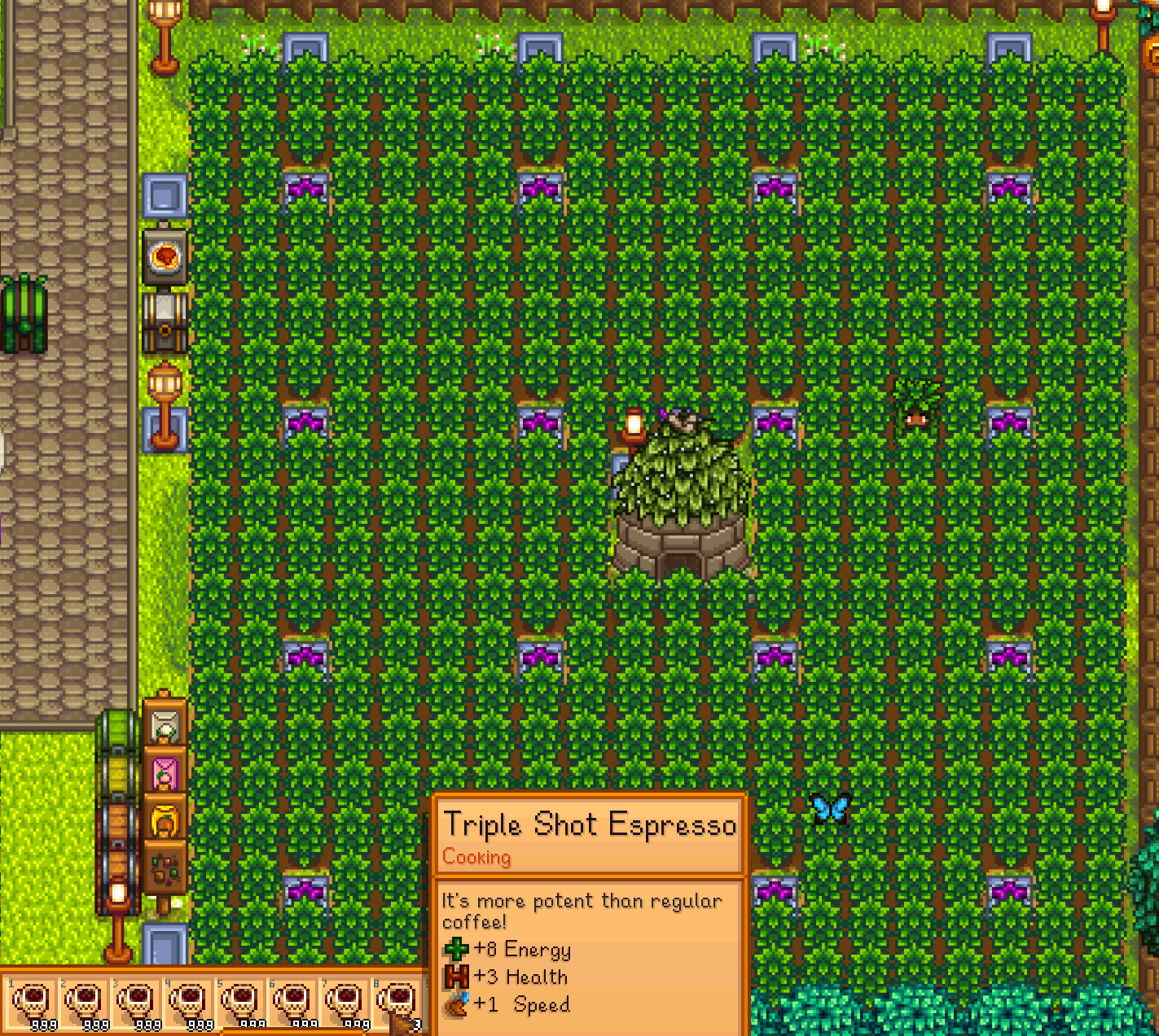 I have embraced the coffee bean. I have the bean. StardewValley