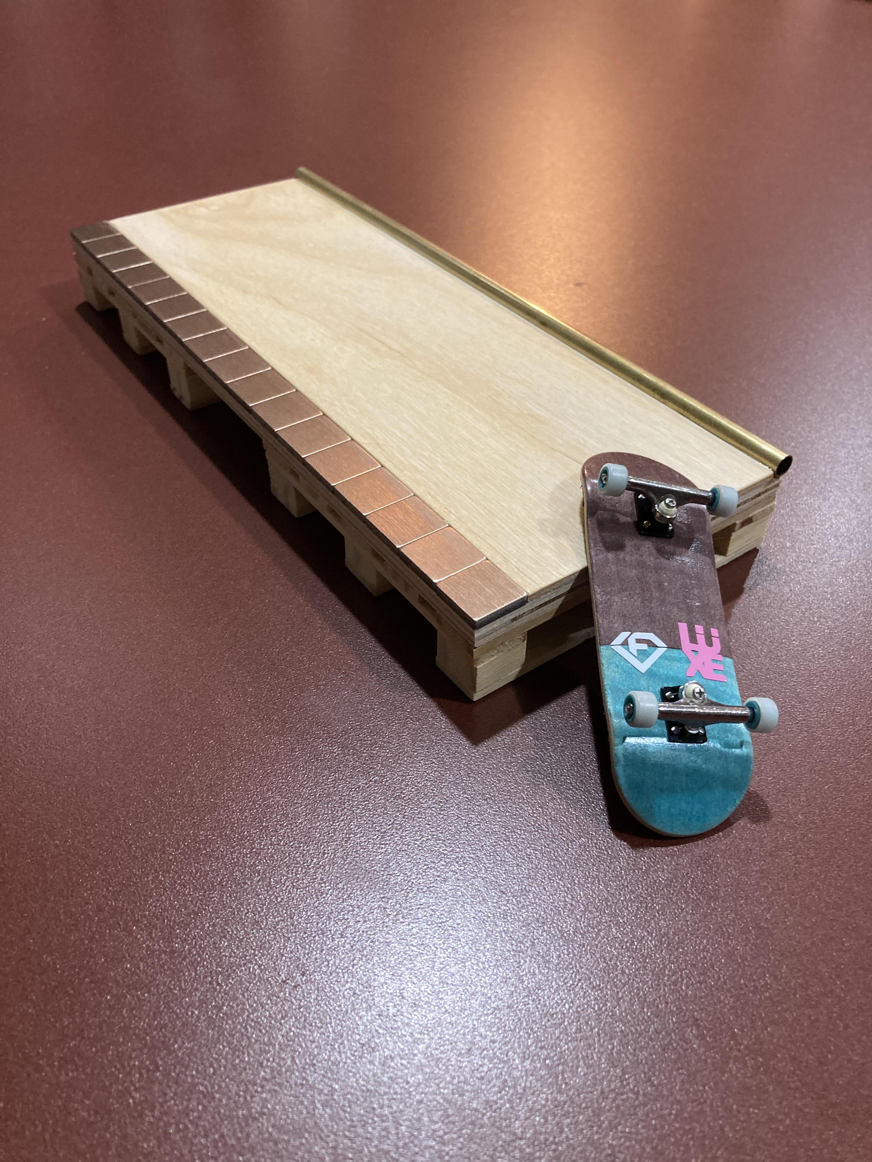 New favorite homemade obstacle r/Fingerboards
