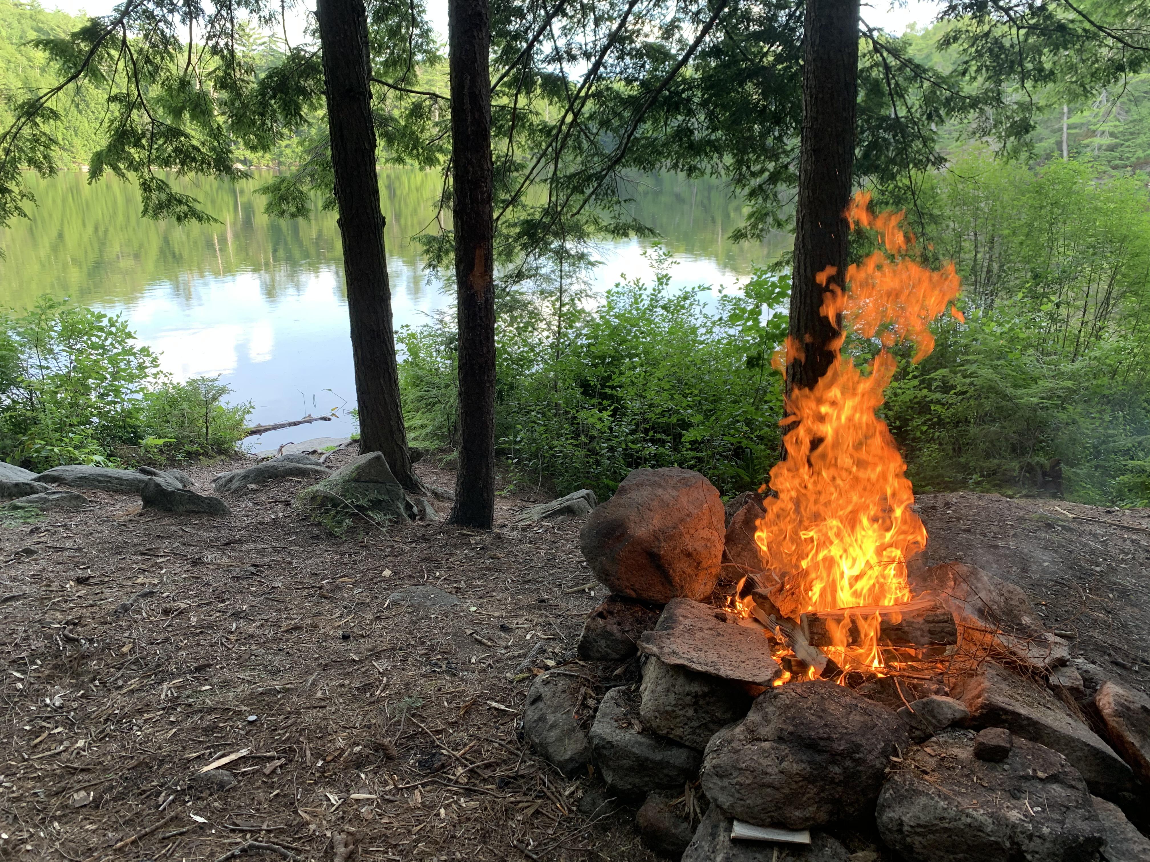 Adirondack Backpacking, what a view to wake up to r/camping