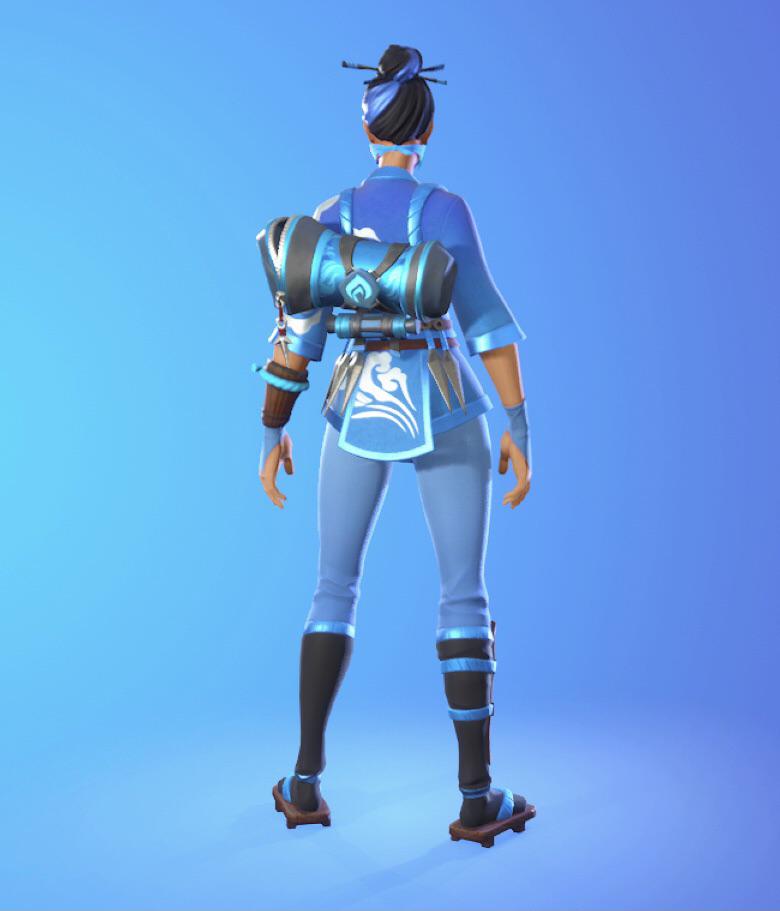 Red Jade (Blue Jade), Deadly blade crash’s backbling (Epic) r