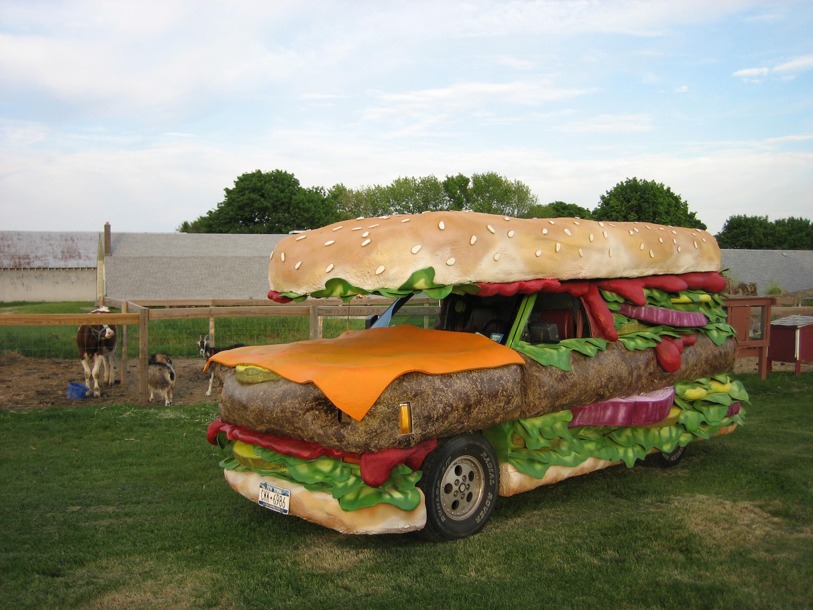 I see your pizza car and raise with burger mobile r/ATBGE