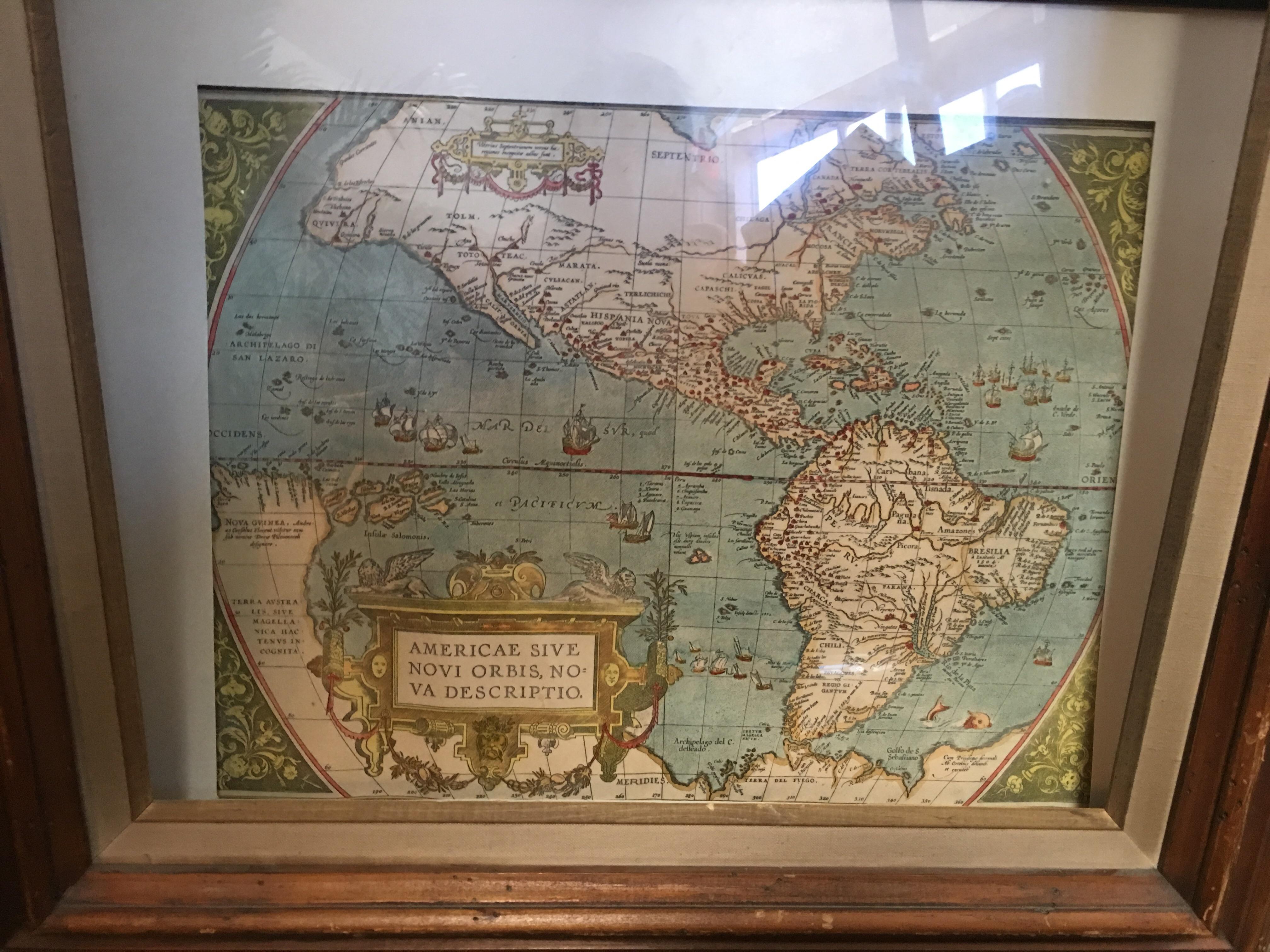 A map before maps were maps made by the guy who pretty much invented