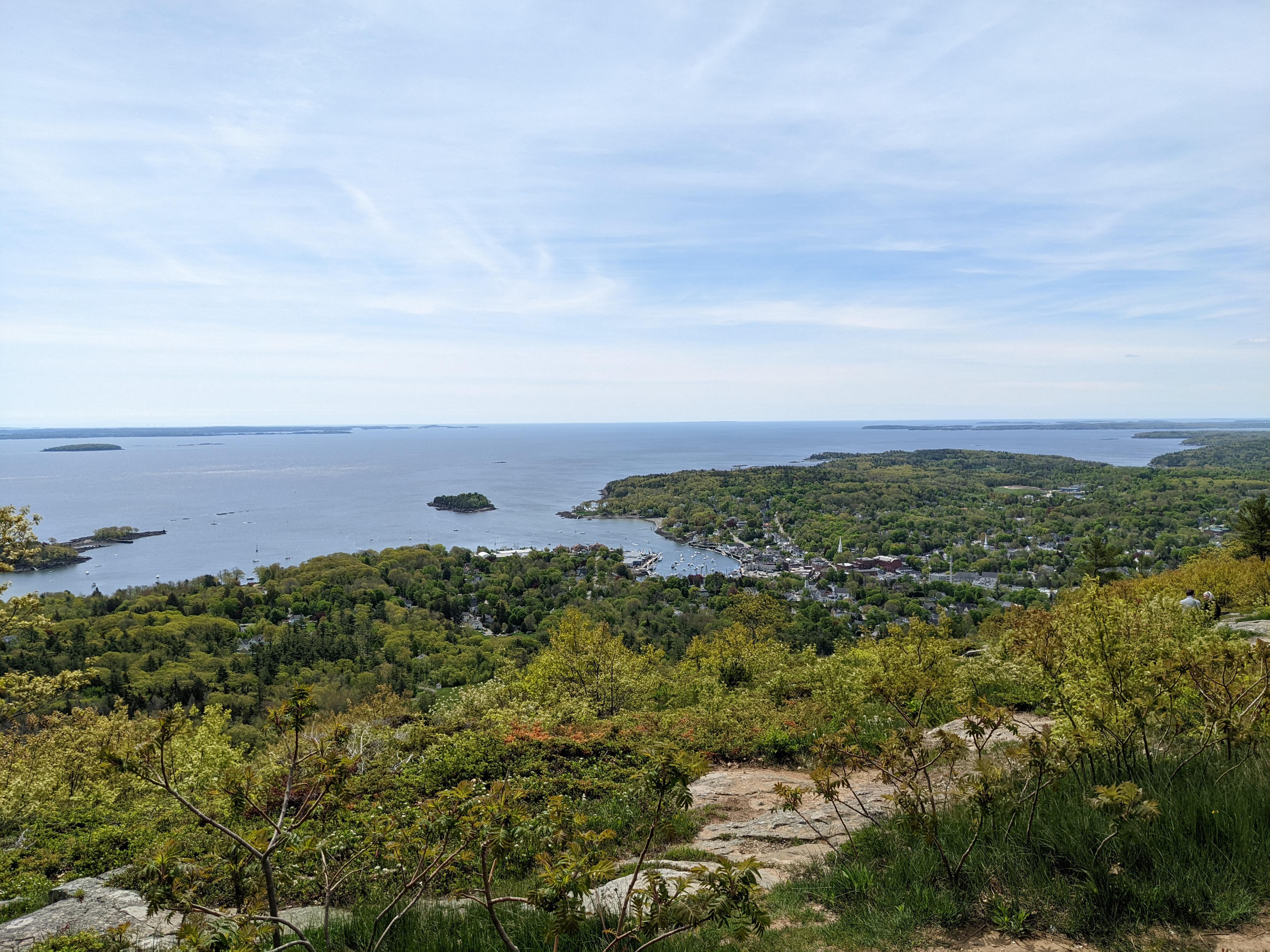 🔥Penobscot Bay as seen from Mt. Battie NatureIsFuckingLit