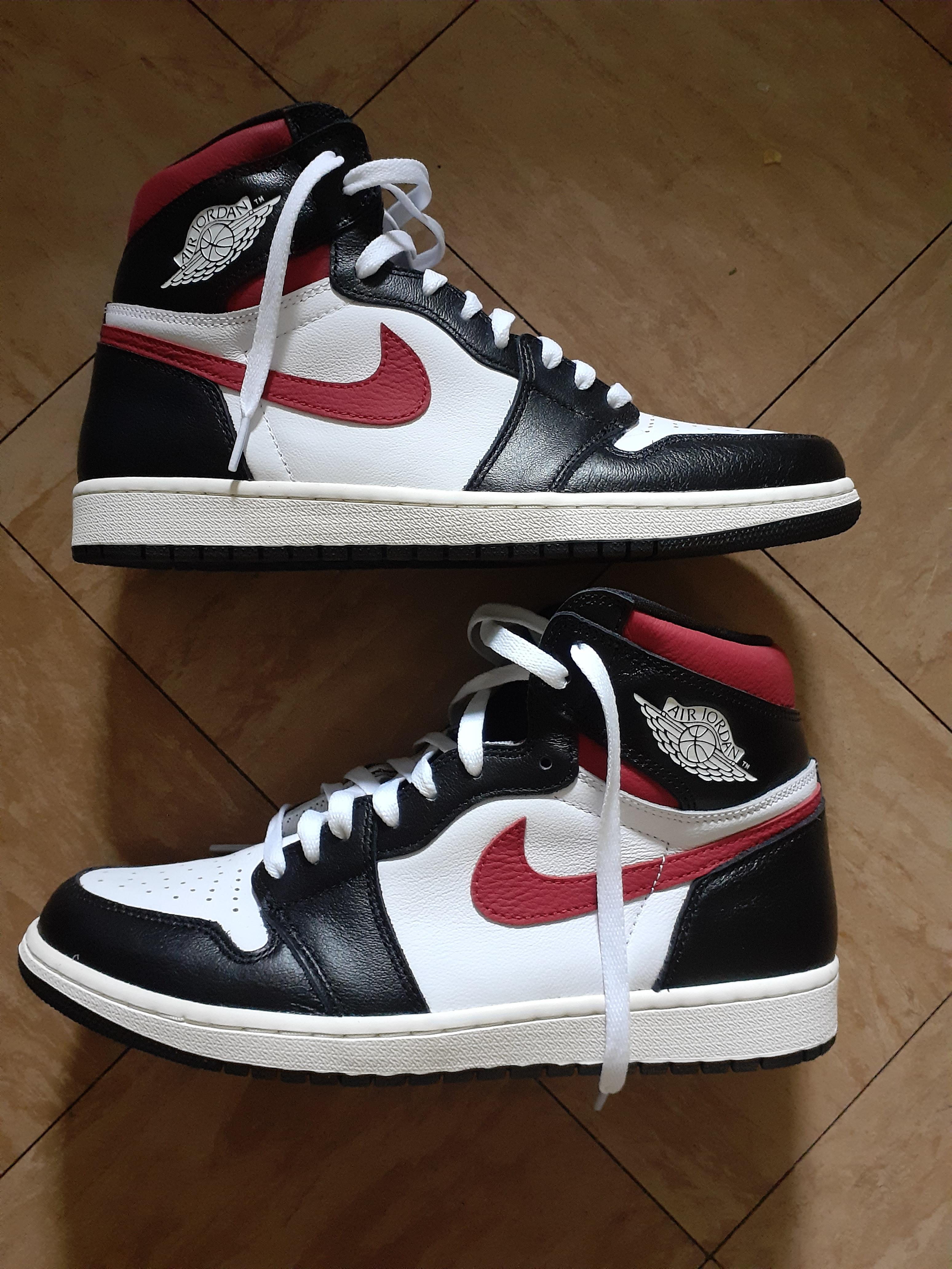 Gym Red 1s with a lace swap r/Sneakers