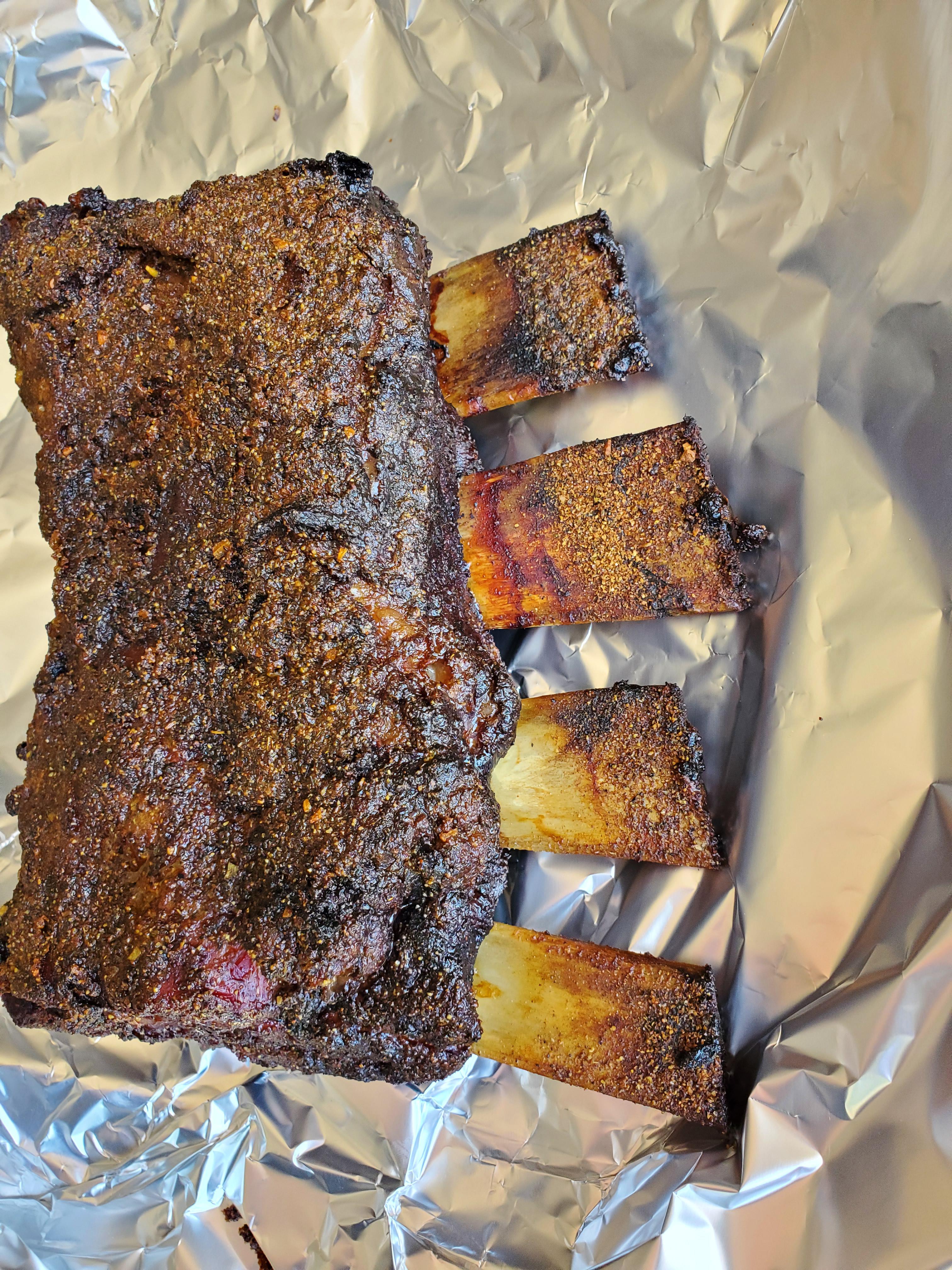 Beef Ribs on the Tailgater. Second attempt. r/Traeger