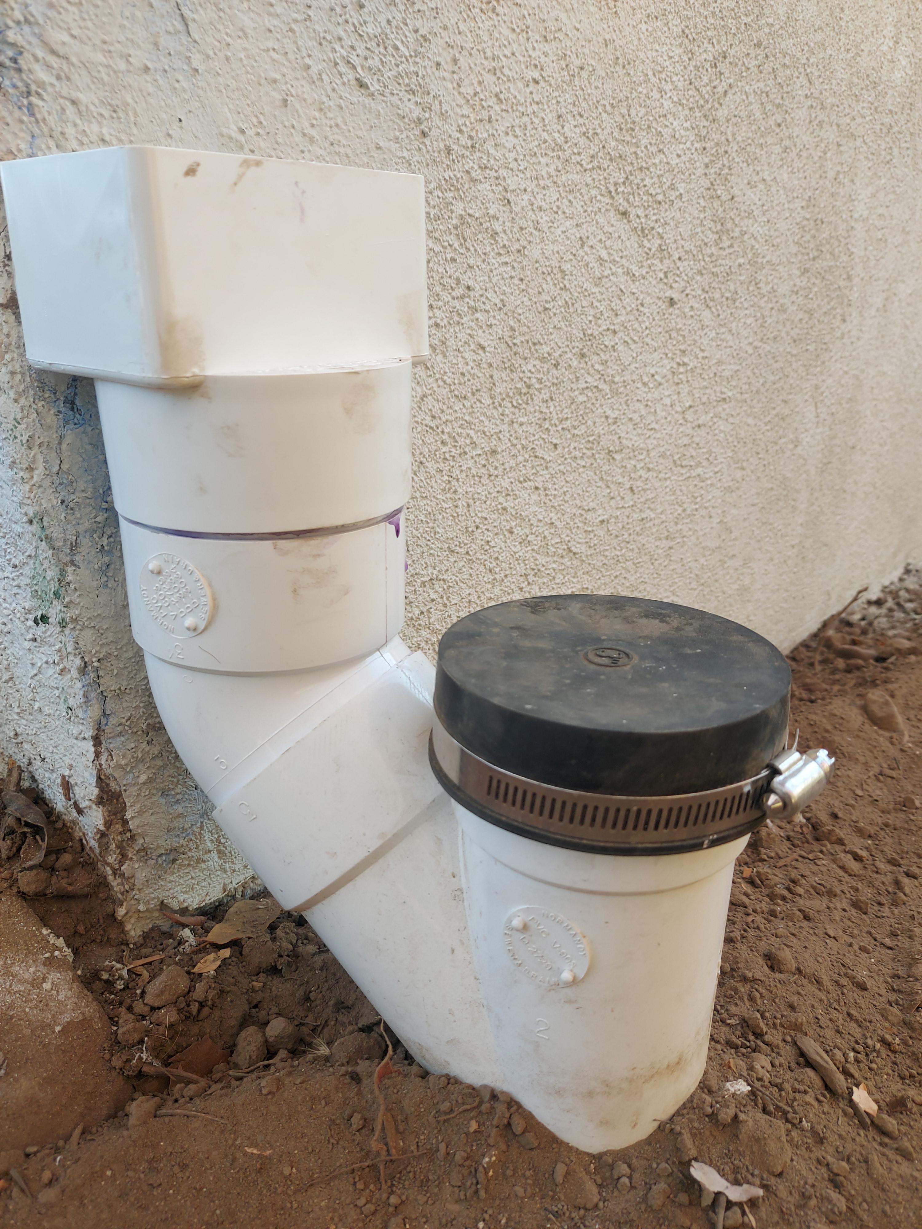 After making tens of joints installing the underground thinwall PVC