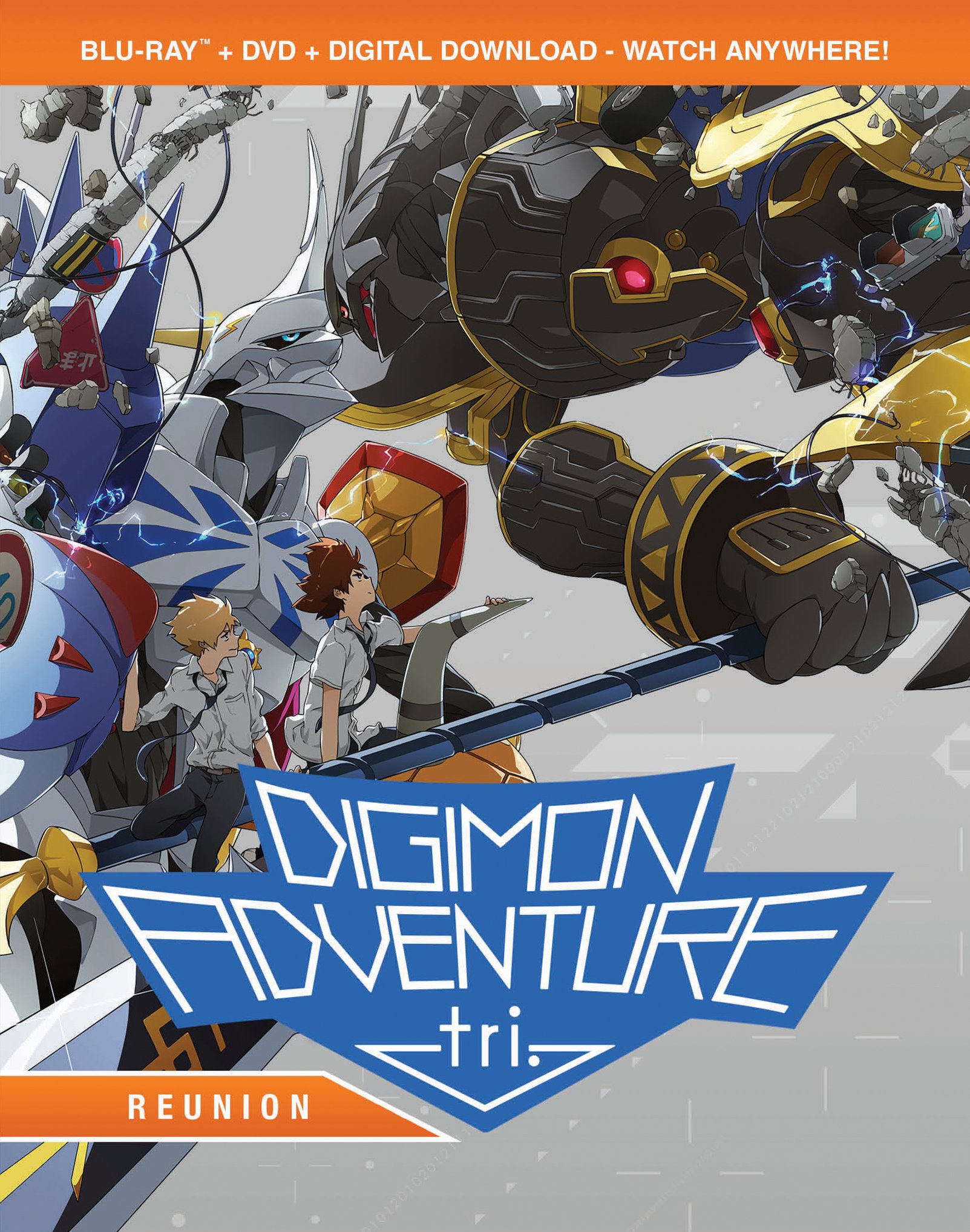 Digimon Adventure tri Reunion U.S. DVD/BluRay cover art r/digimon