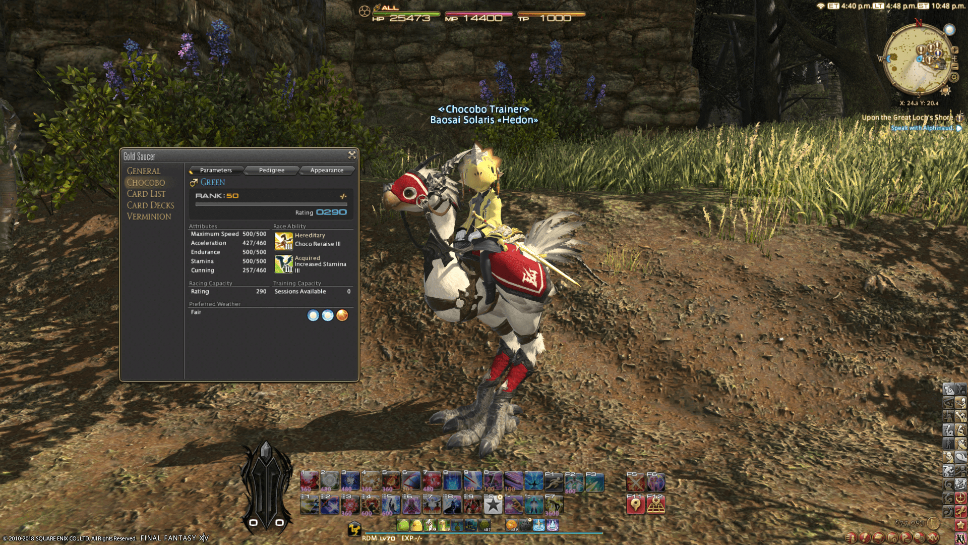 After 1,092 total races, I beat the last Chocobo Challenge and got the