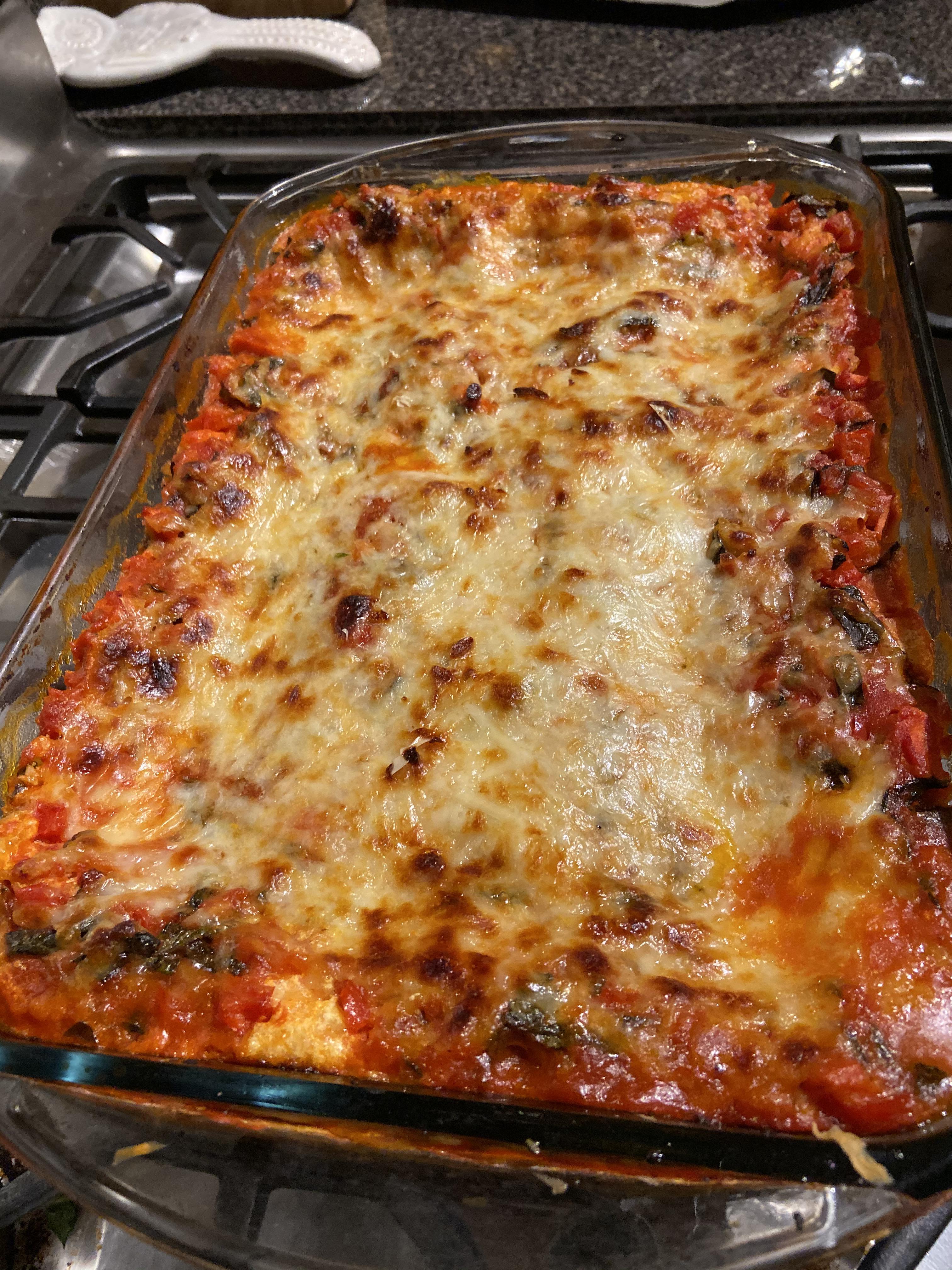 Veggie Lasagna made with ALDI ingredients! r/aldi