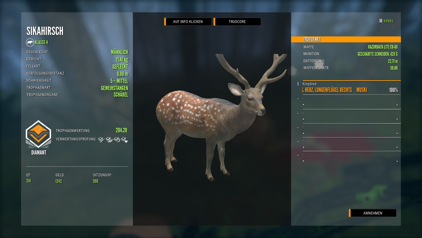Sika Deer Diamond!!! r/theHunter