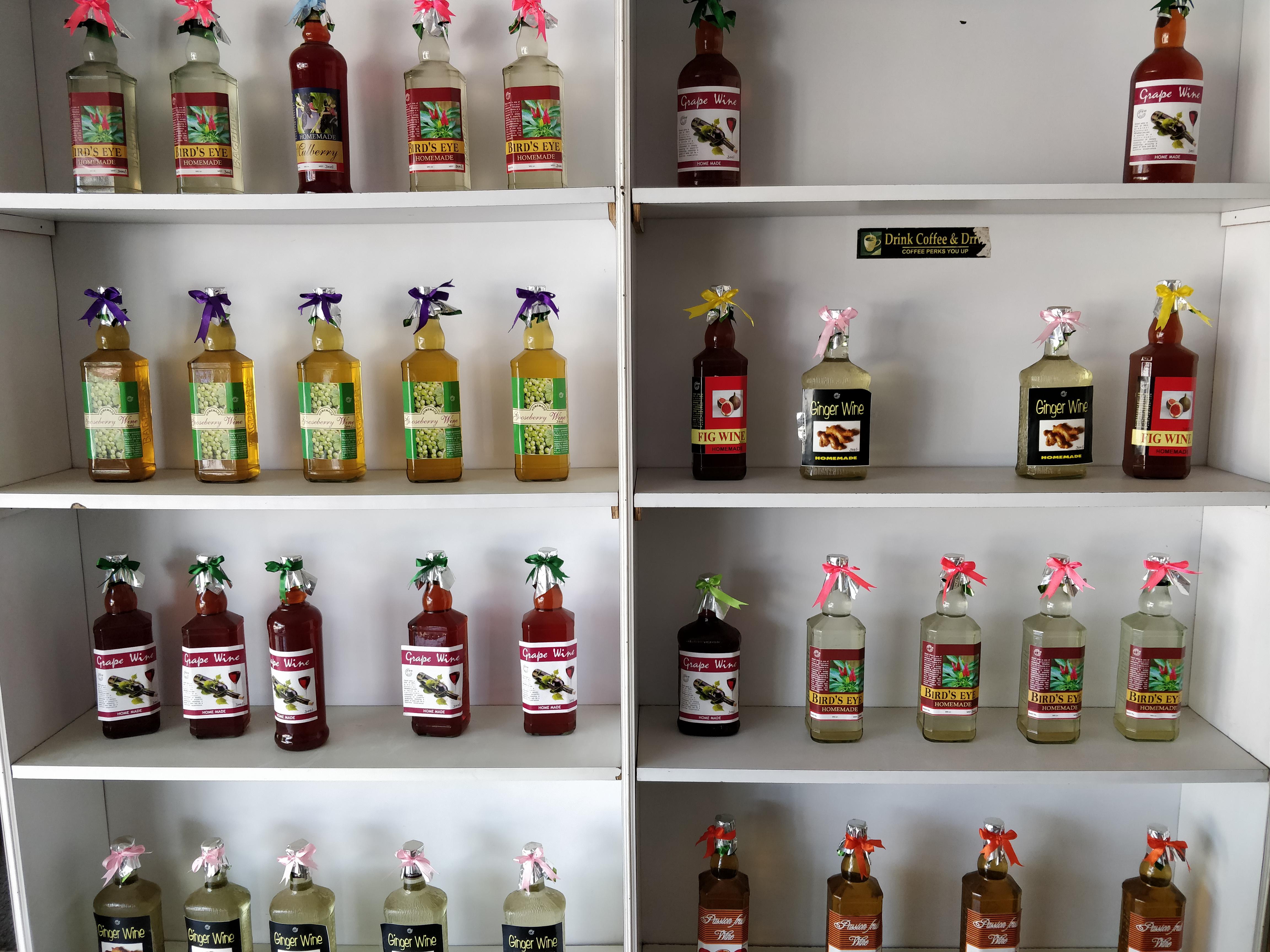 Homemade wines. r/wine