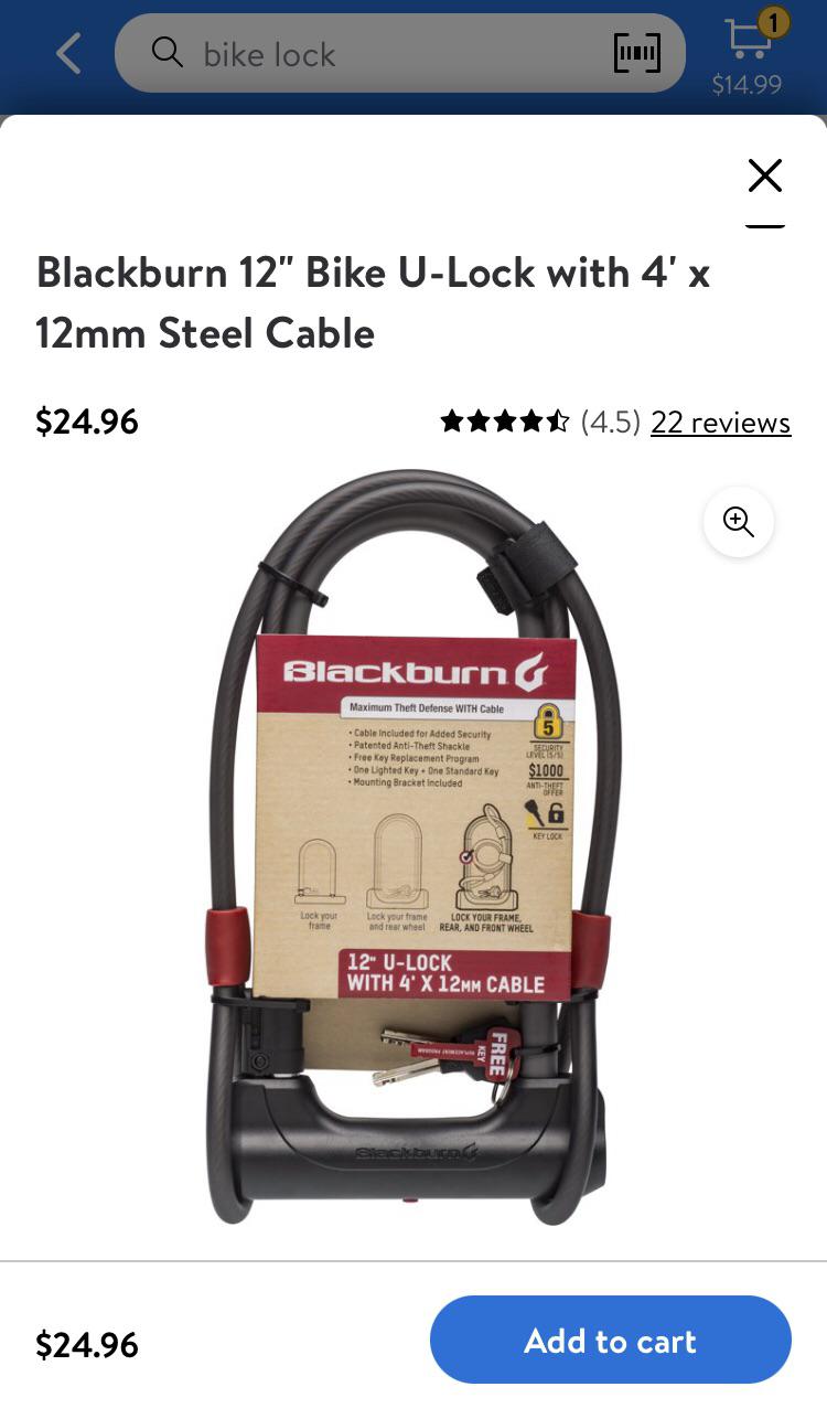 Any experience with Blackburn locks? I live in a small tourist town