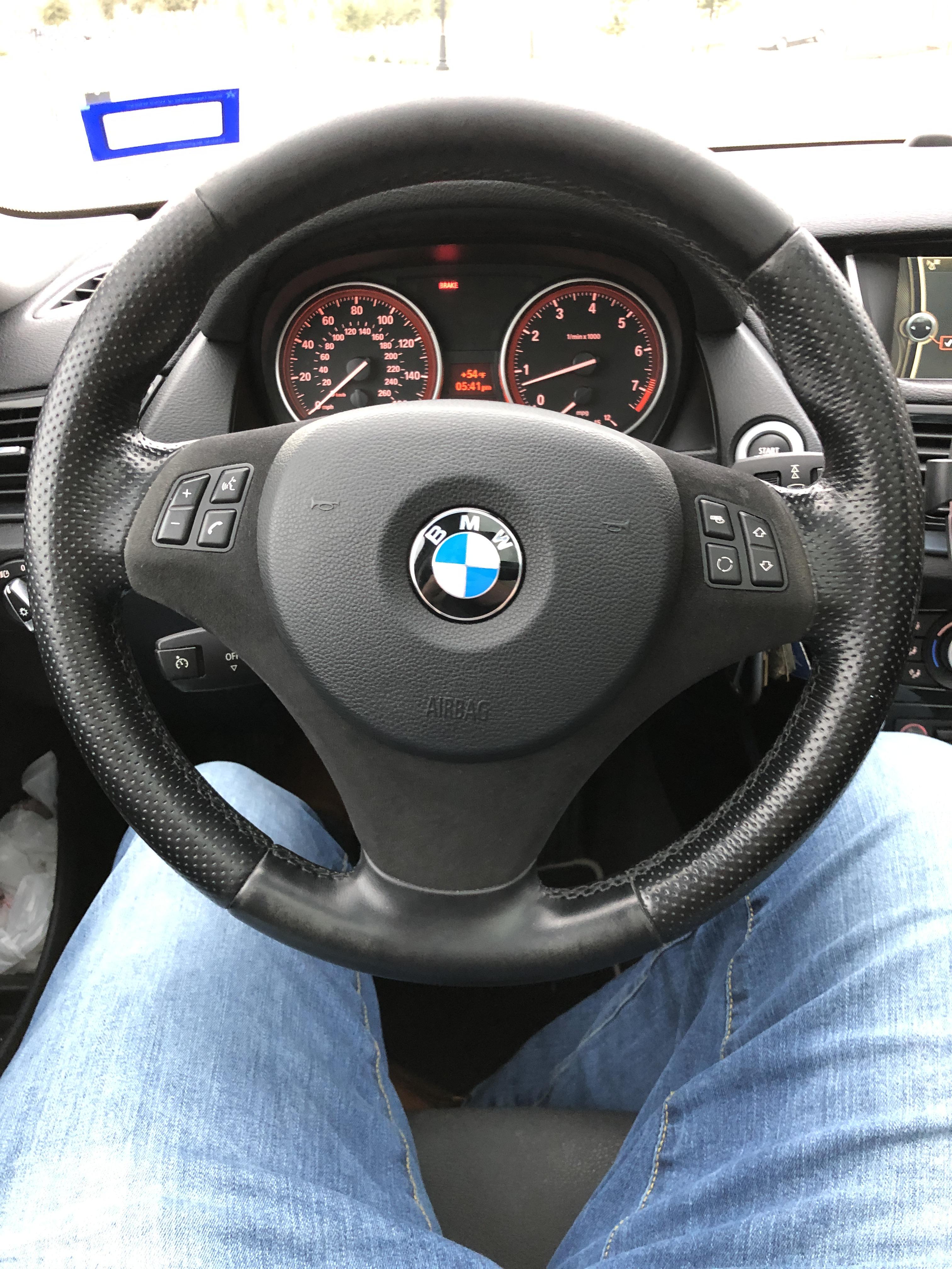 Scored this beautiful MSport steering wheel for a steal! r/BMW