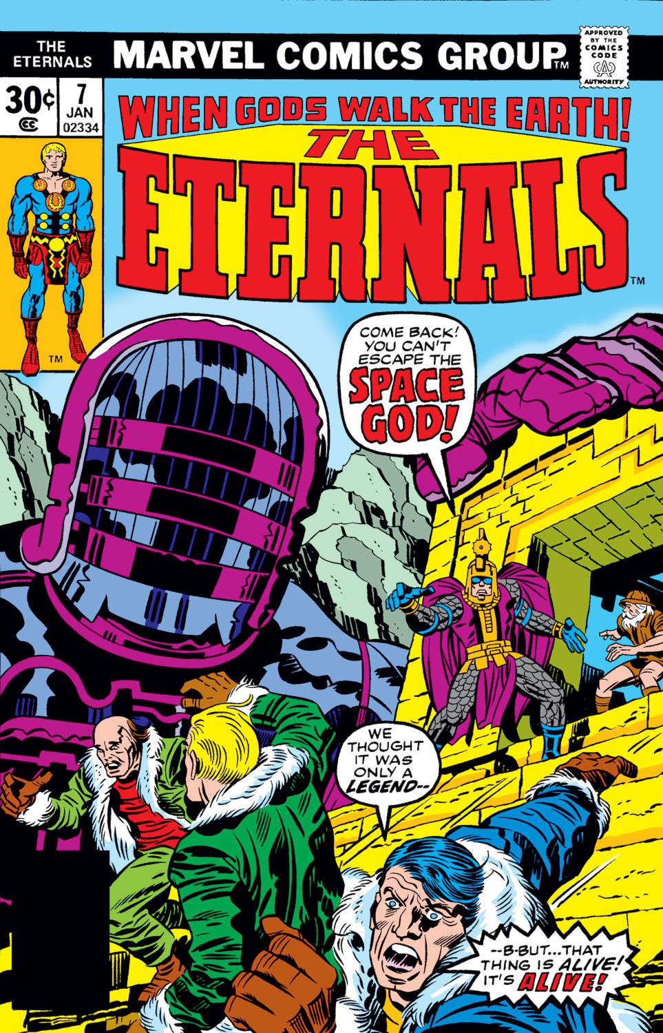 Best of Marvel Bronze Age Comic Covers Part 1 The Eternals 7 r