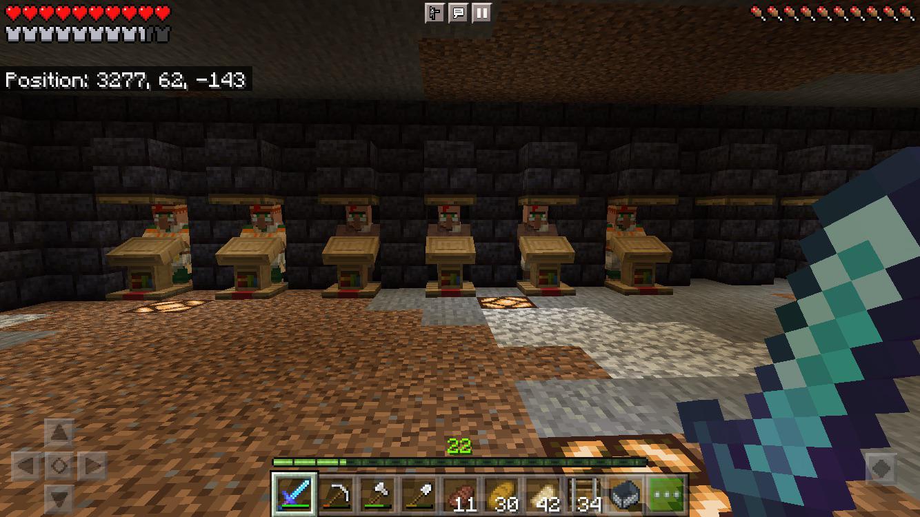 Creating a villager trading hall and idk where to place the beds