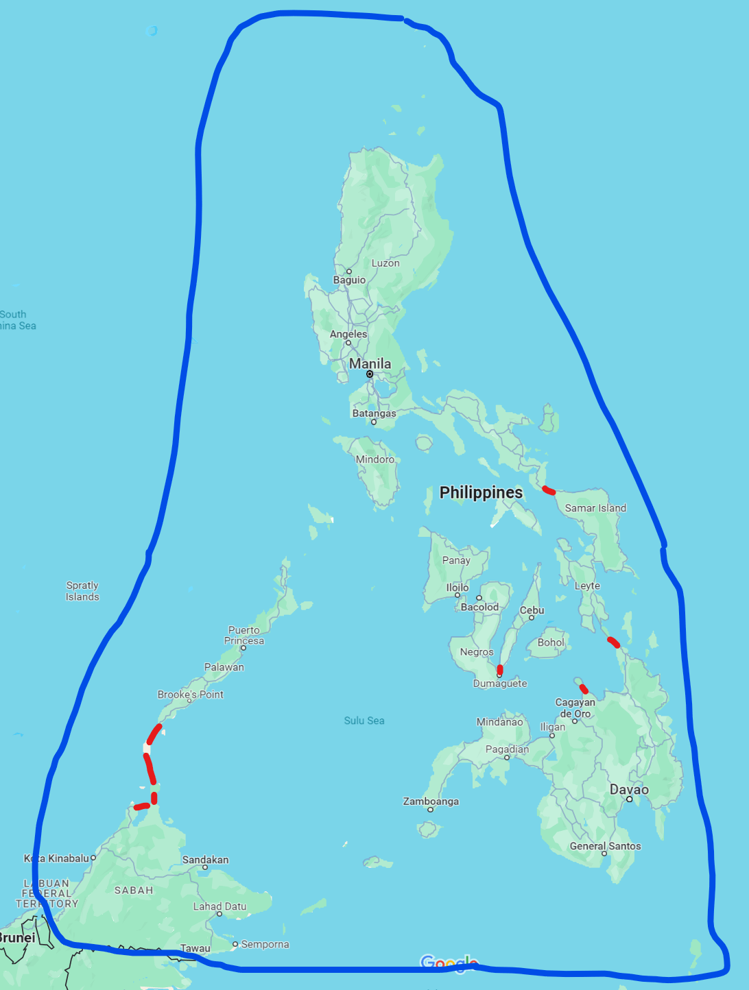 Why are there no bridges between the Philippines? 2 bridges could