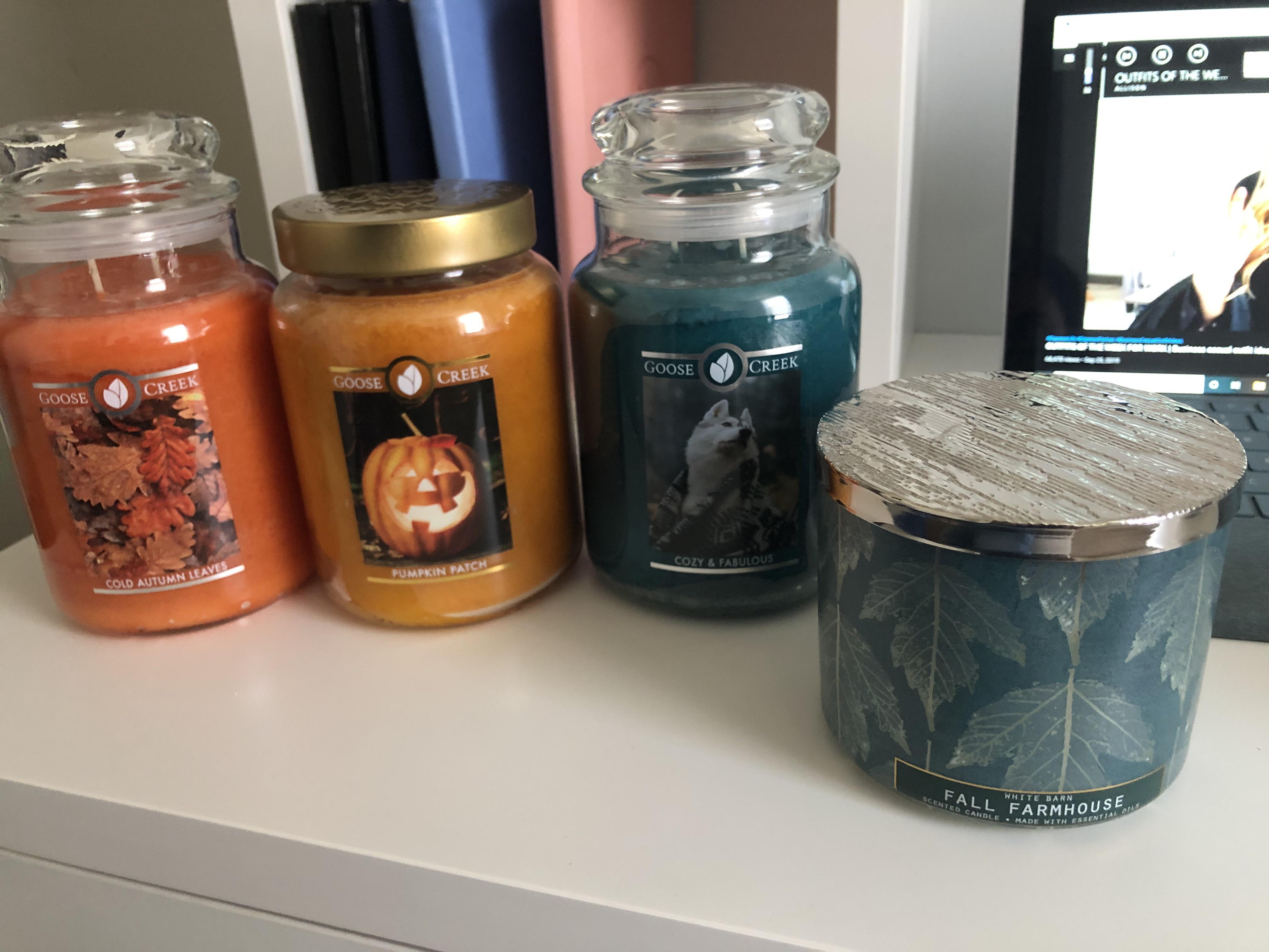 Ordered my first candles from Goose Creek and... holy cow! I didn’t