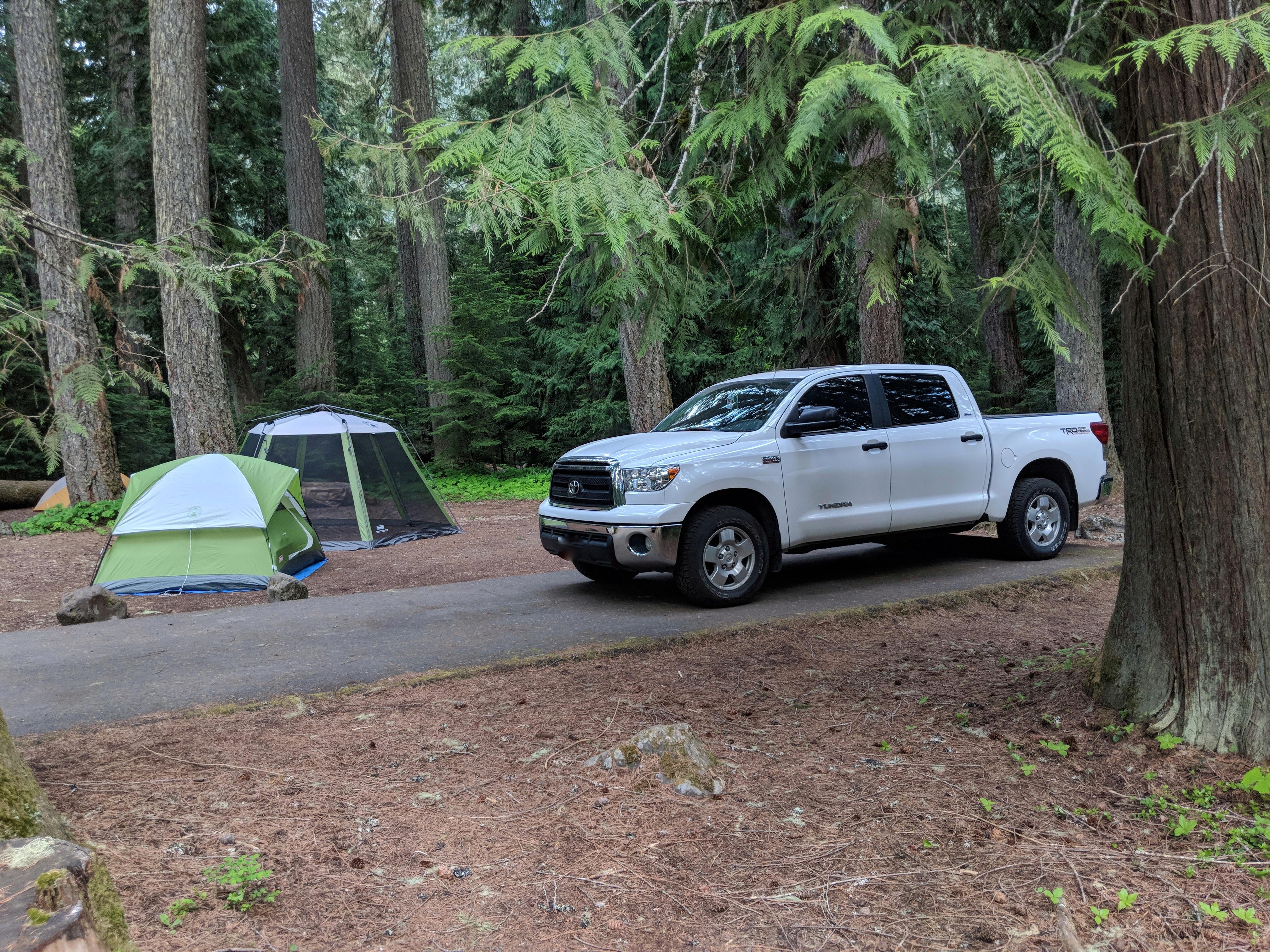 First camping trip of the year at Silver Springs campground in WA r