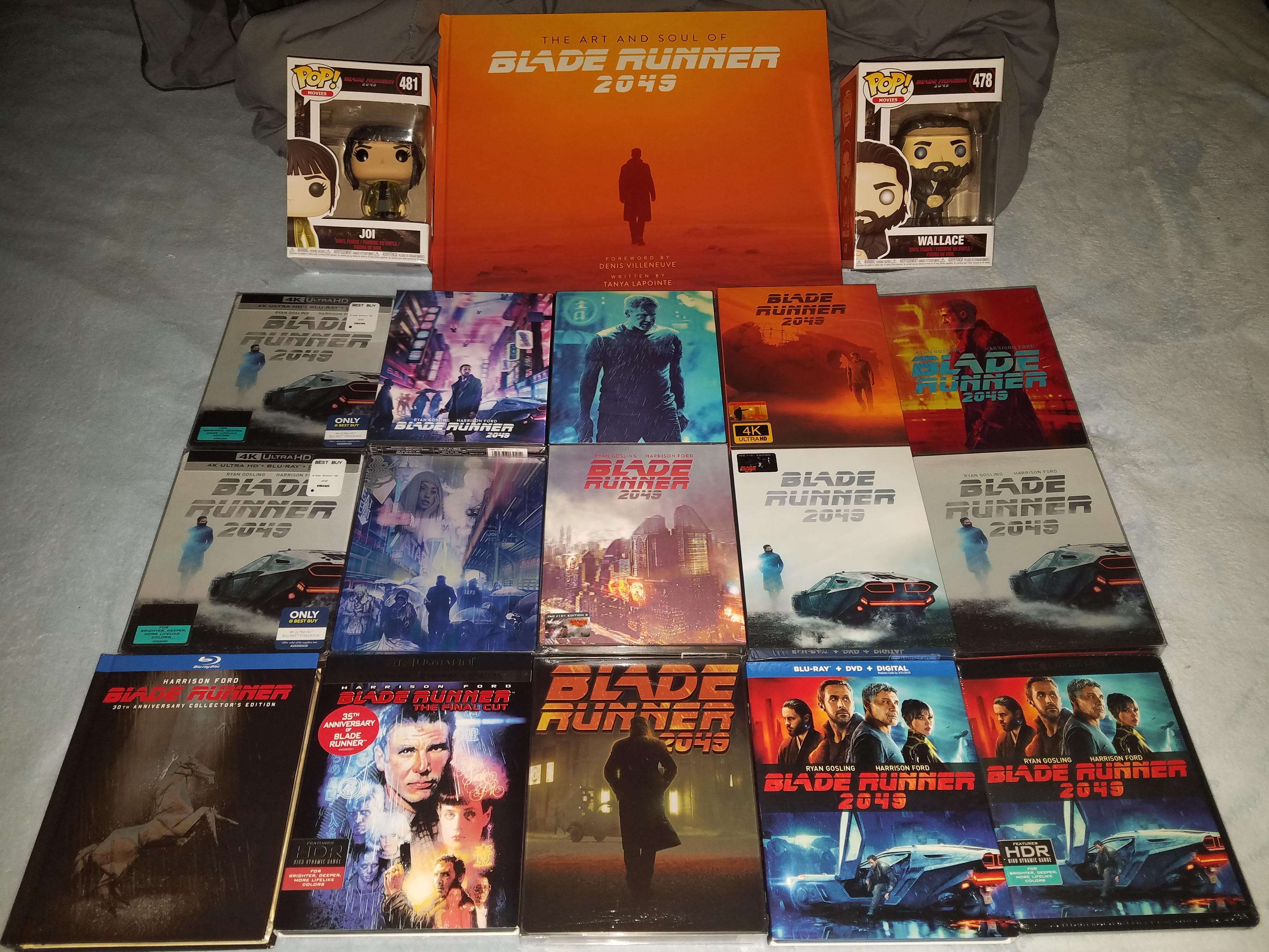 My Updated Blade Runner Collection r/dvdcollection