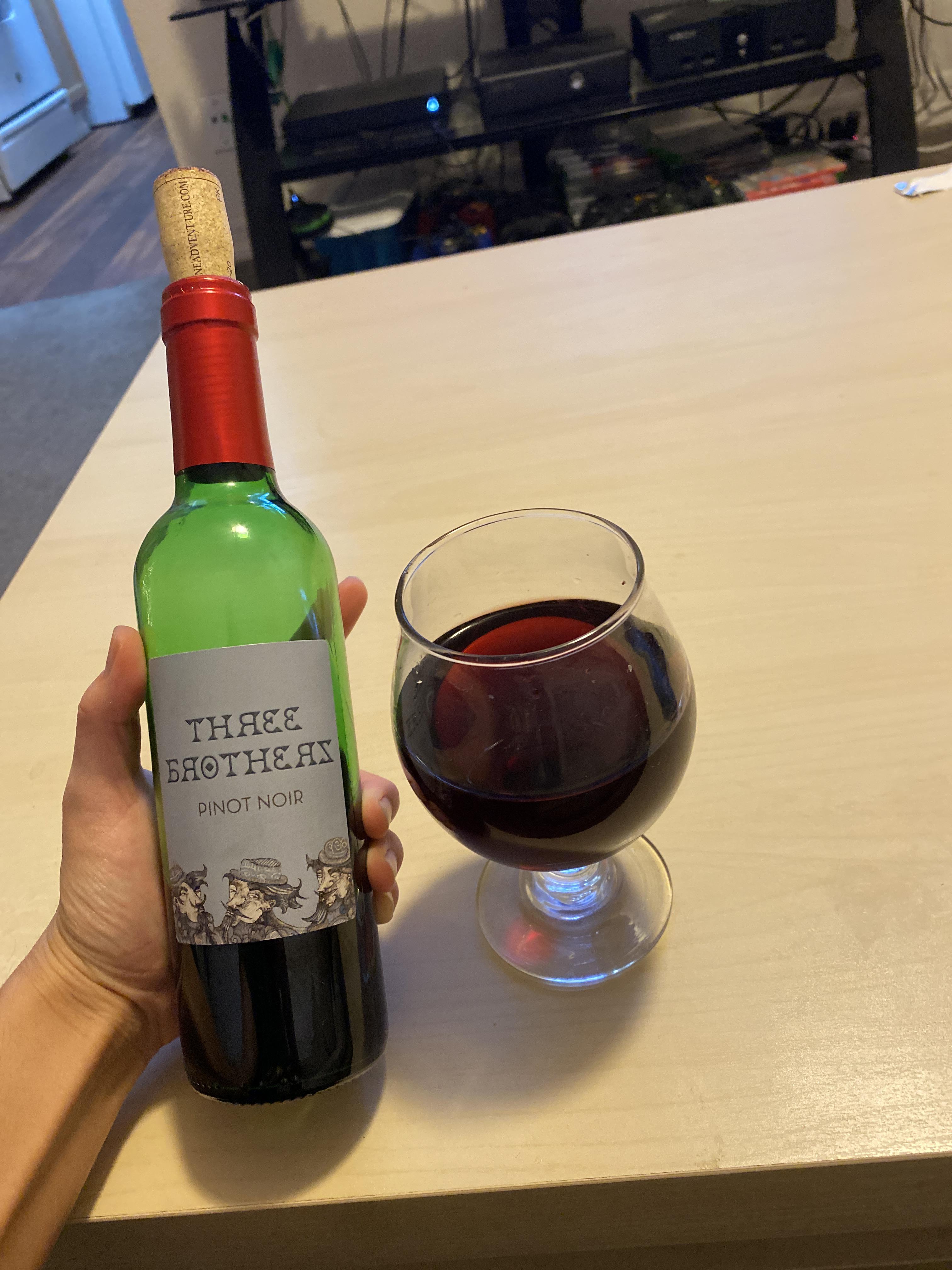 Cheers to Andrrrrrrrrrre.... drinking wine from Moldova 🇲🇩 tonight. It