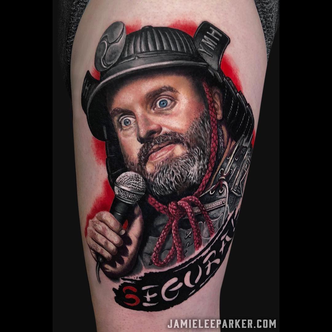 This amazing tattoo of a psychopath JoeRogan