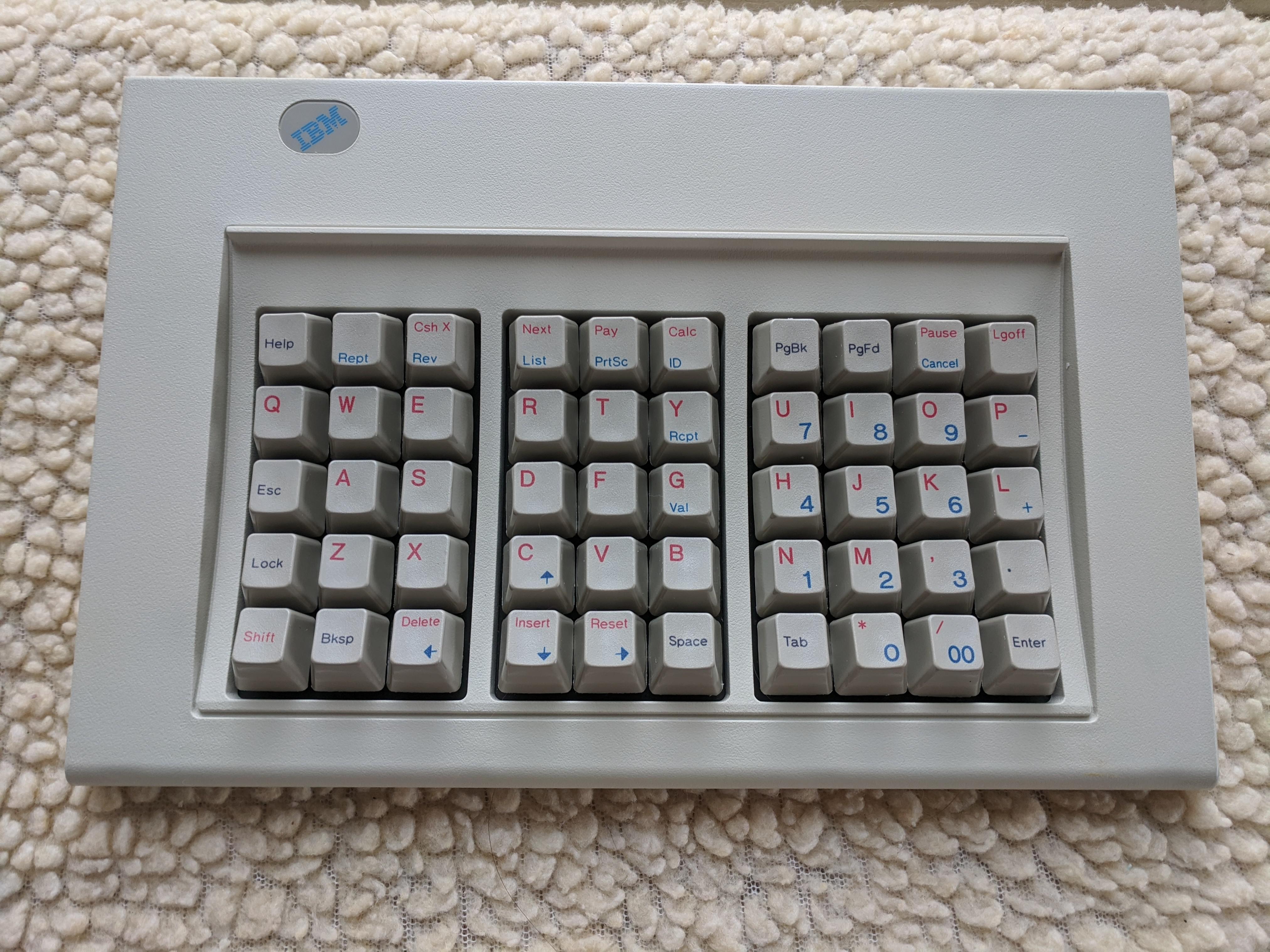 IBM Bank Keyboard (impulsive Black Friday purchase) r/MechanicalKeyboards
