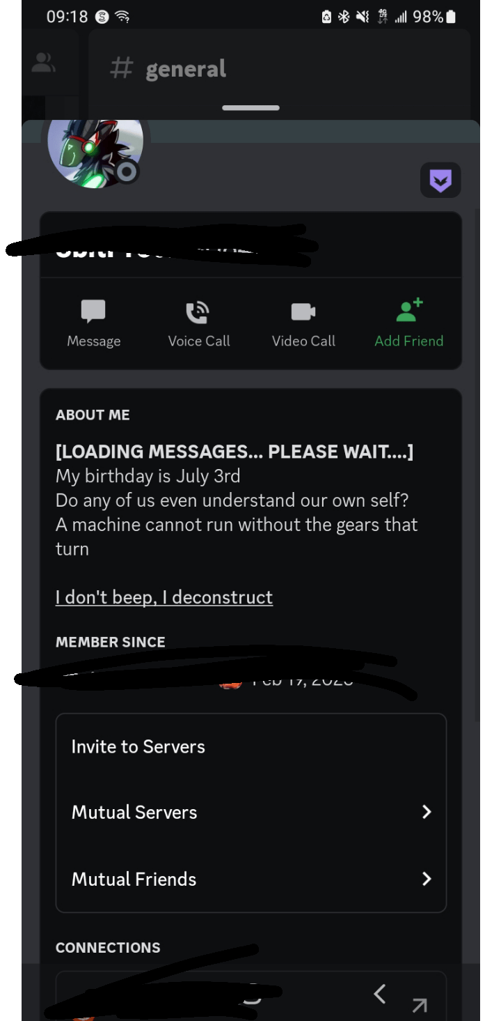 rando on my friends discord r/im14andthisisdeep