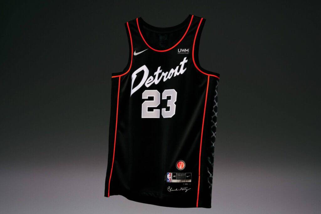 The Athletic's 202324 NBA City Edition Jerseys Pistons ranked 2 best