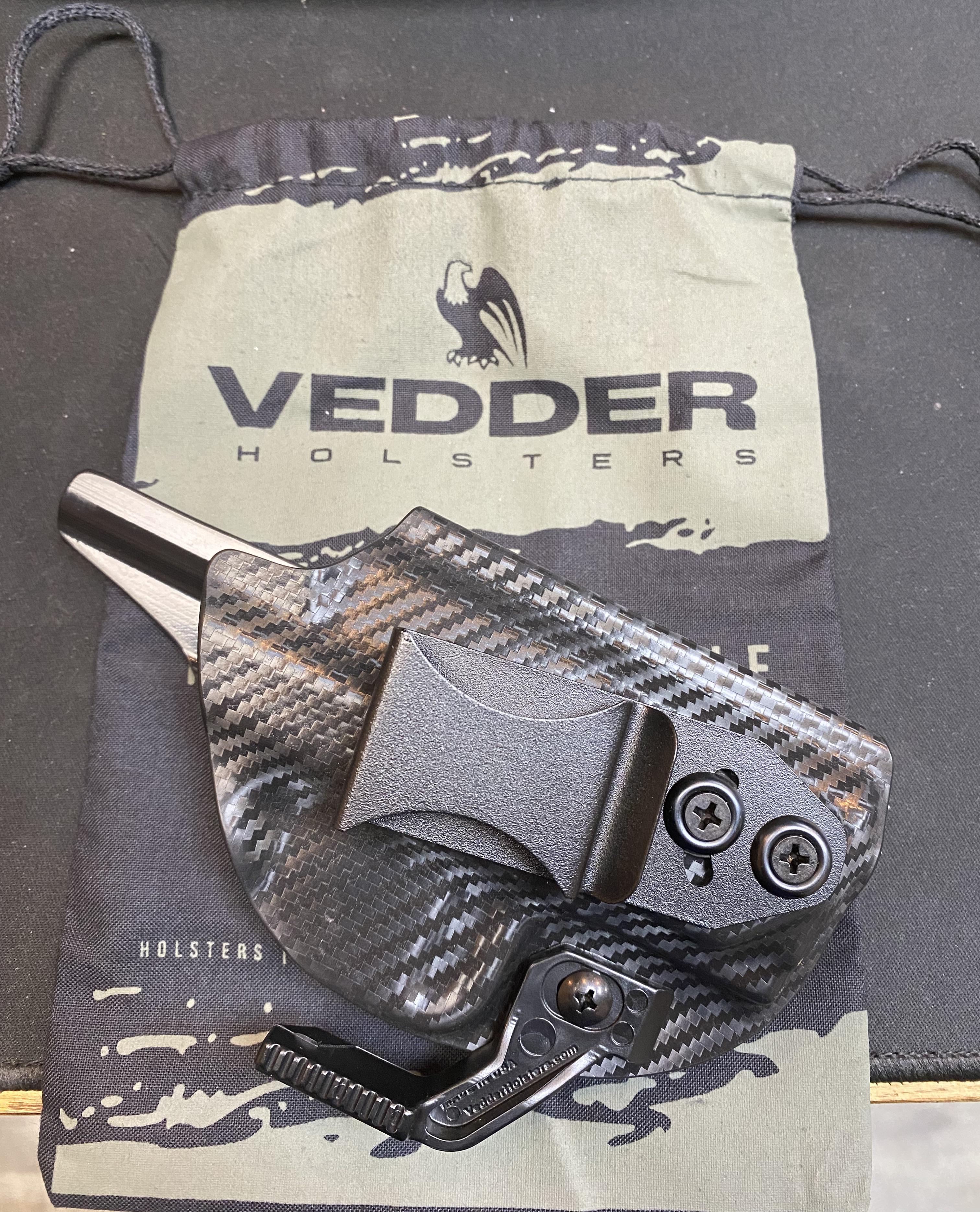Got my first Vedder holster today. Very surprised at the quality. Ive