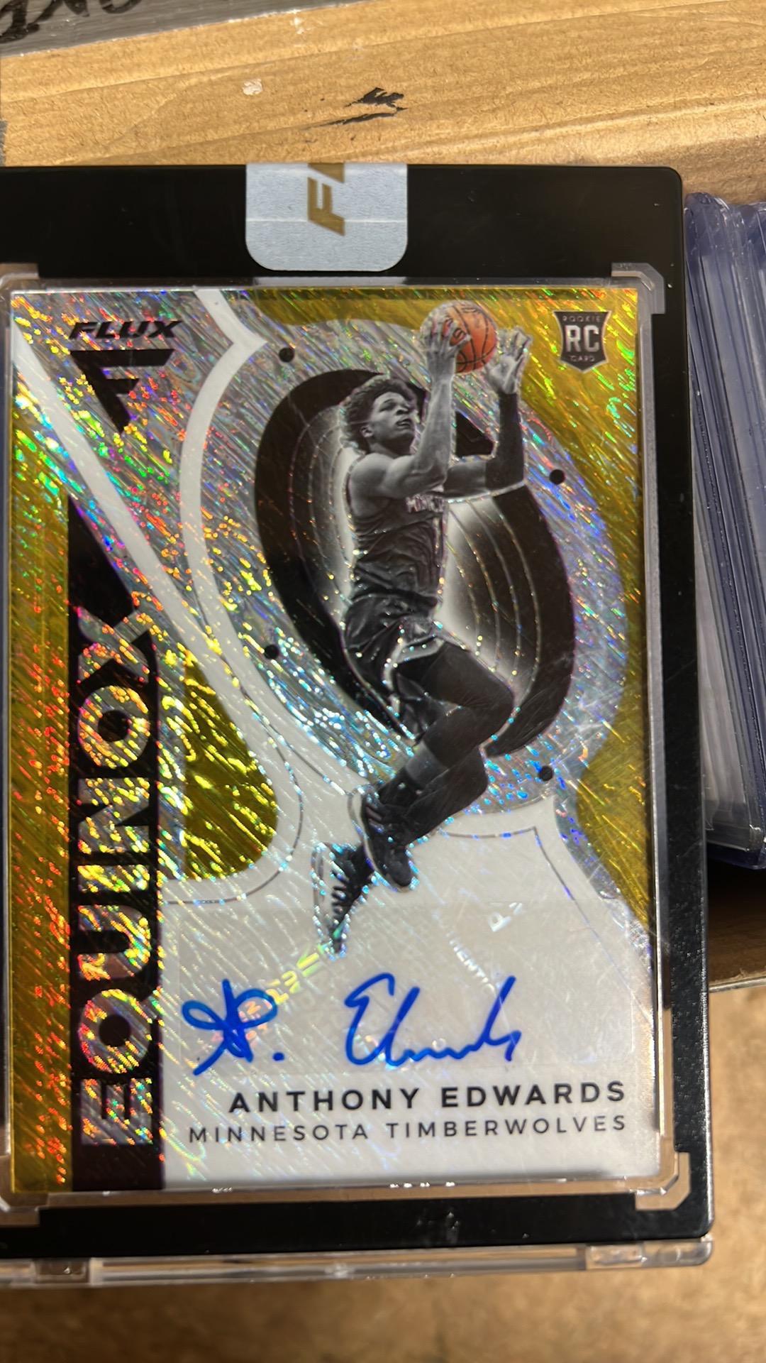My bro just got this today, 2 of 10 gold equinox autographed Anthony