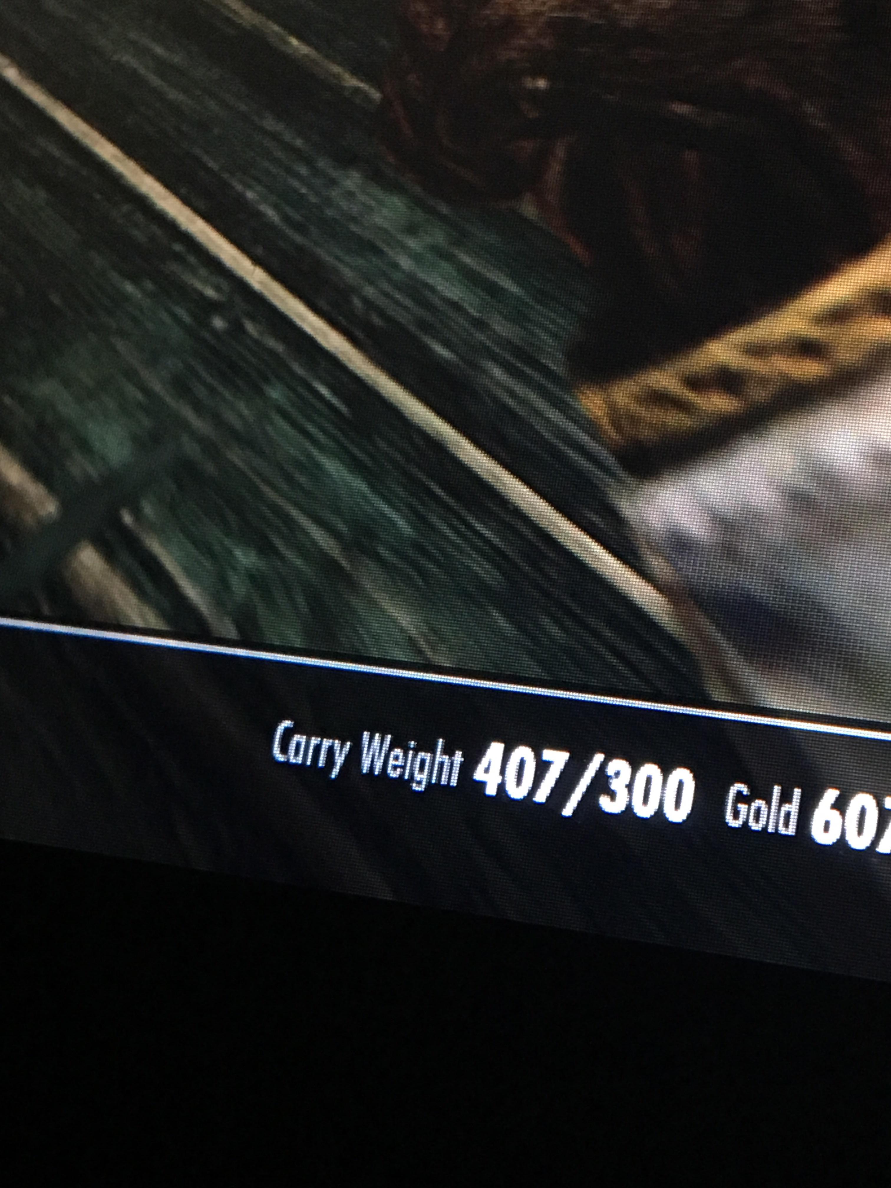 Im level 183 and my carry weight reset back to 300 after i used a carry
