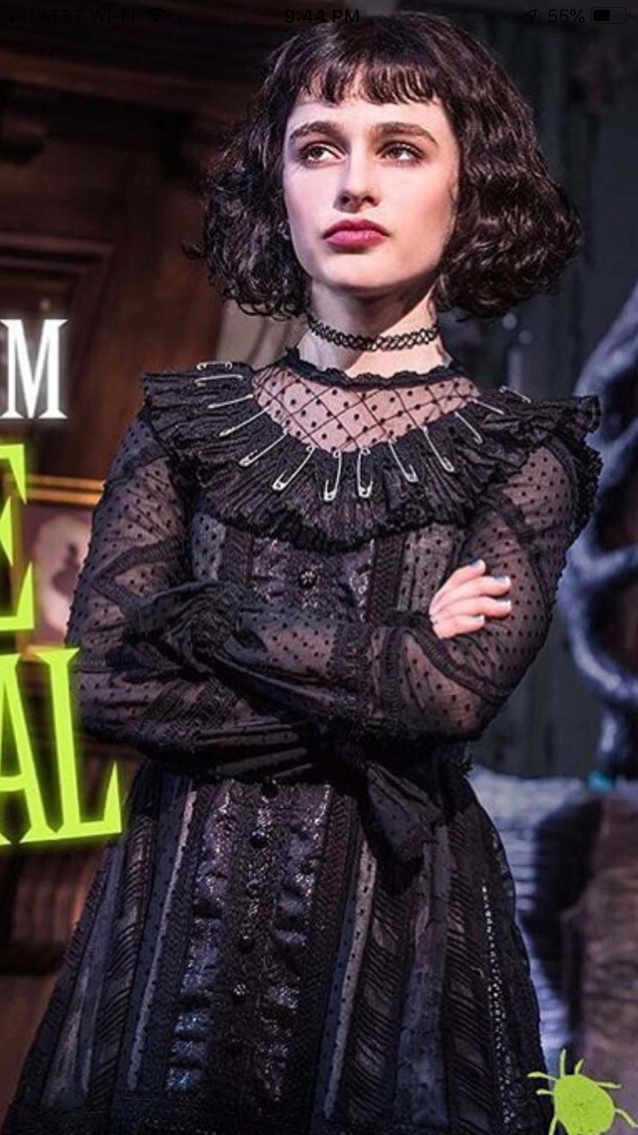 The dress Lydia wears in the BeetleJuice musical. I’m extremely in love