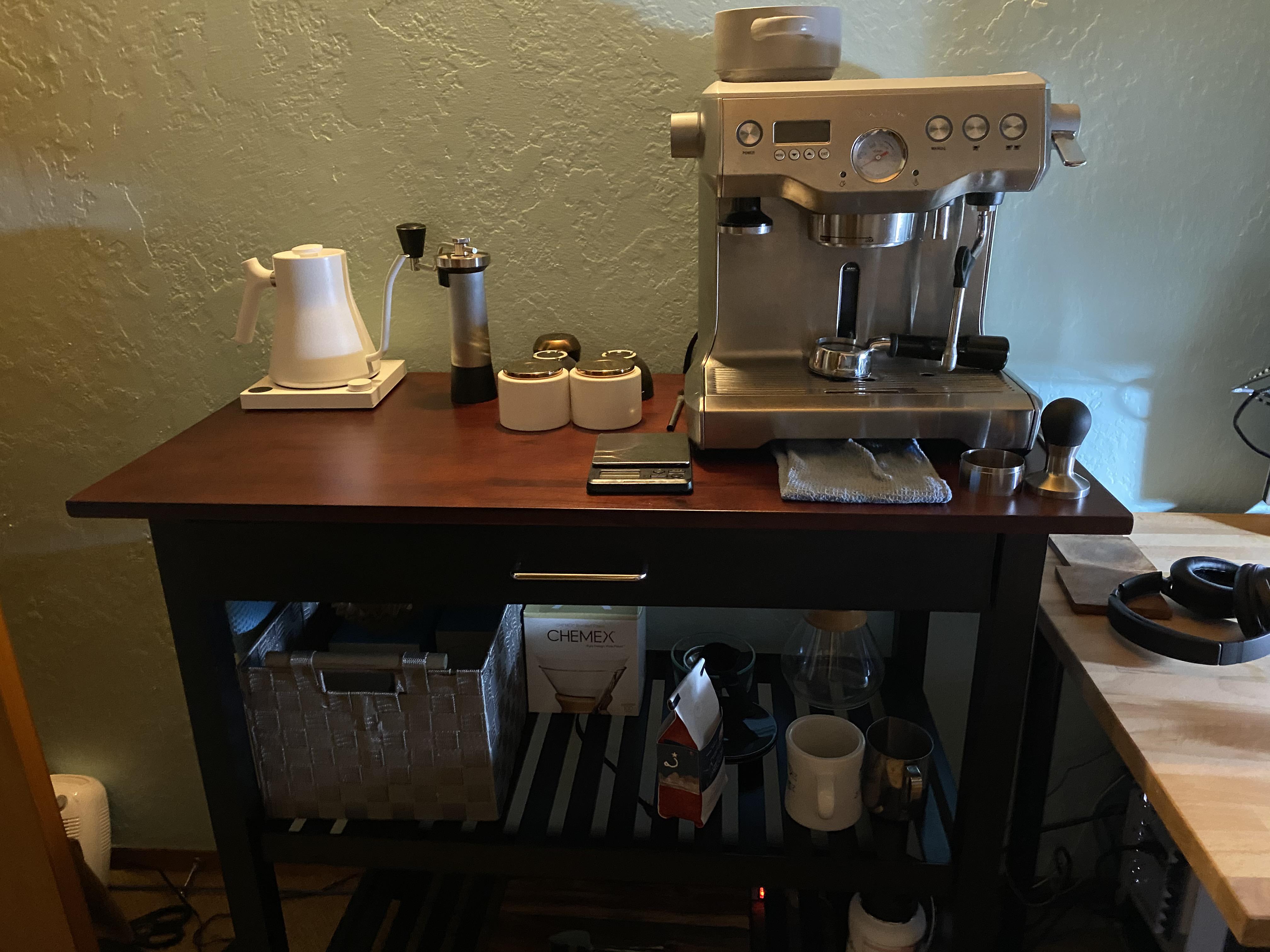My College Coffee Station r/coffeestations