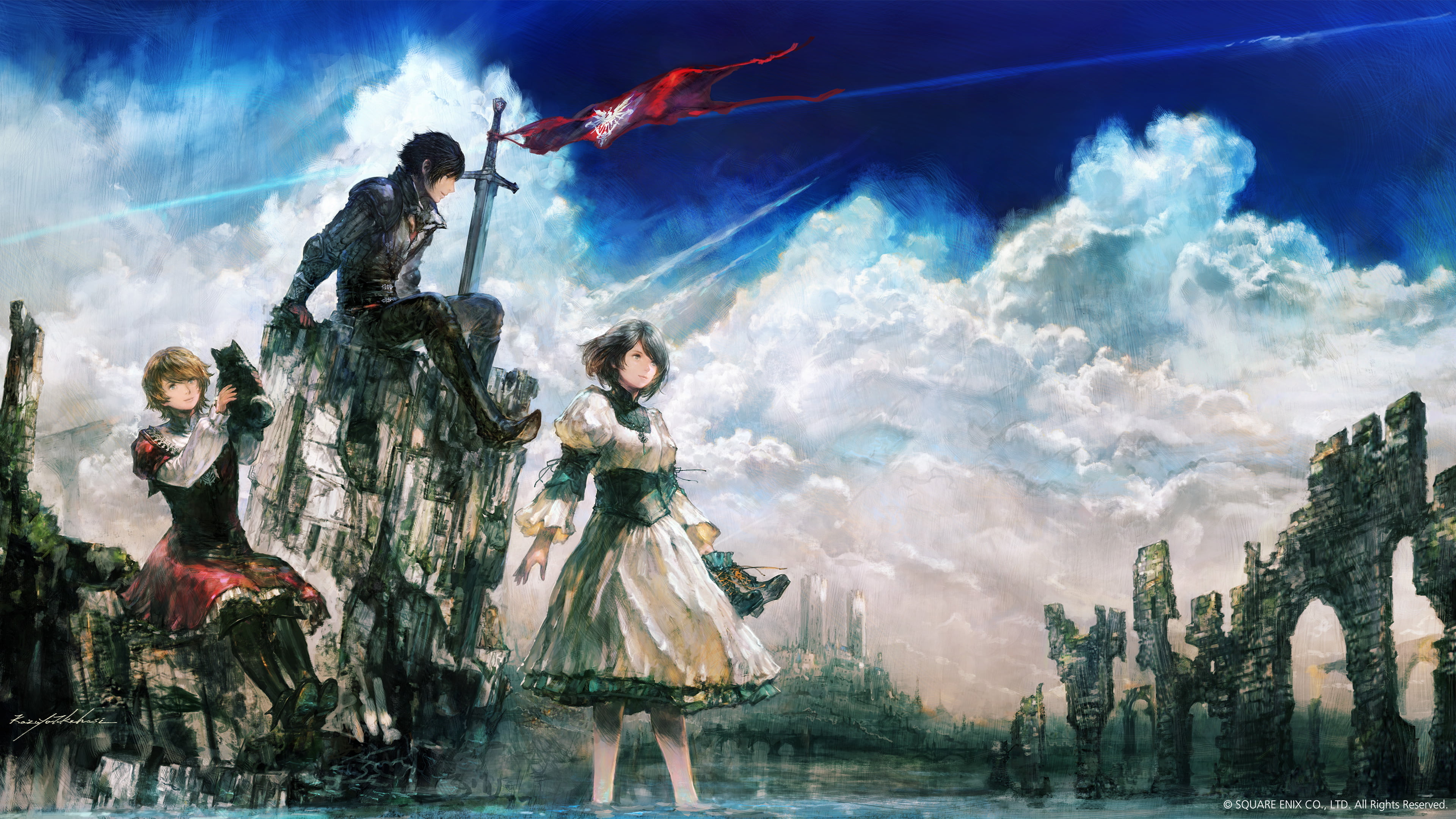 Official Artwork for Final Fantasy XVI r/FinalFantasy