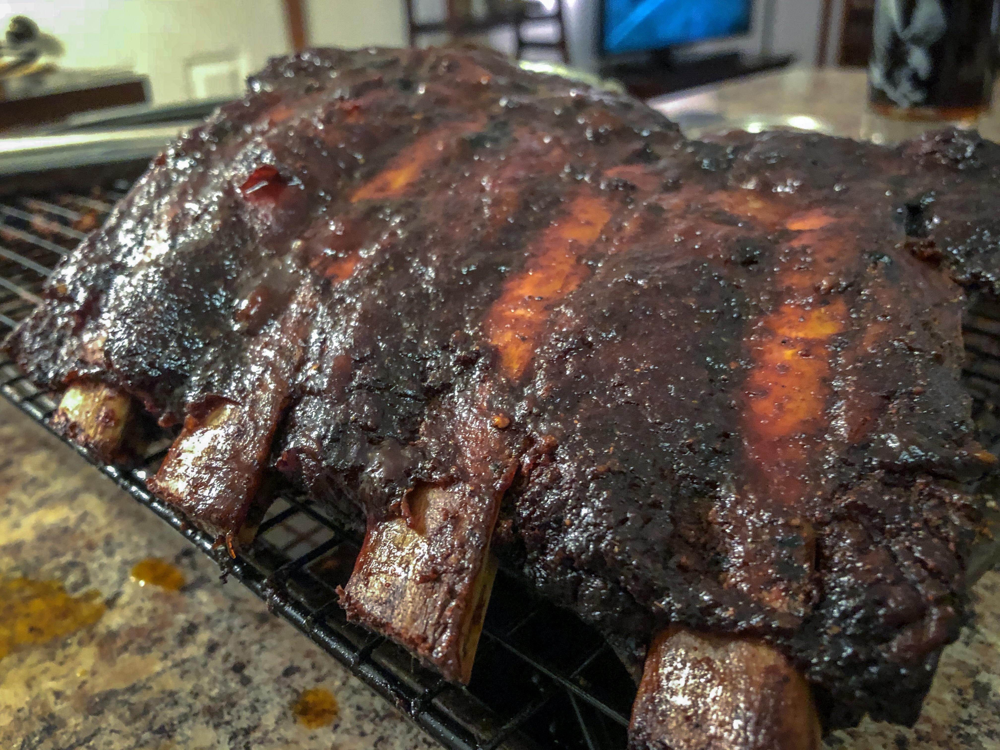 7 hour hickory beef ribs r/Traeger