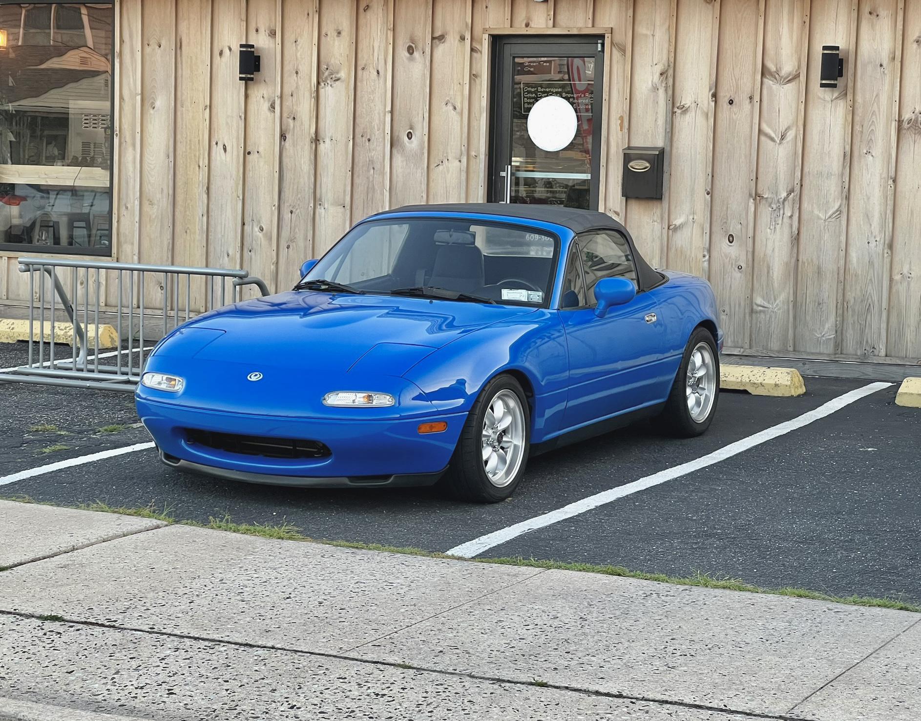 Mariner Blue Looking Shiny Miata