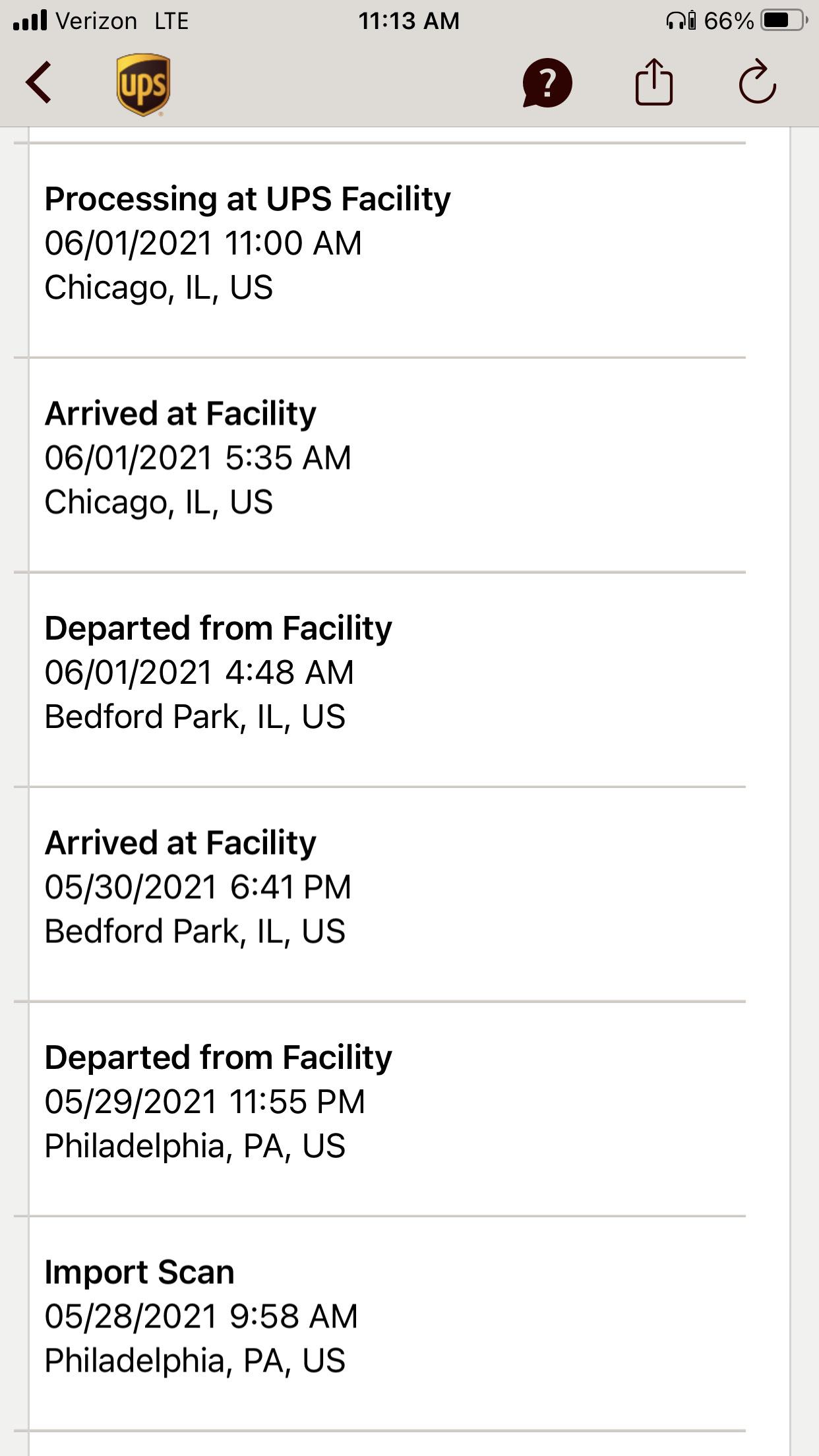 Is my package lost? My tracking shows up as having arrived at the UPS
