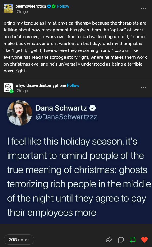 I wish it were evil to work your employees on christmas eve, cause now