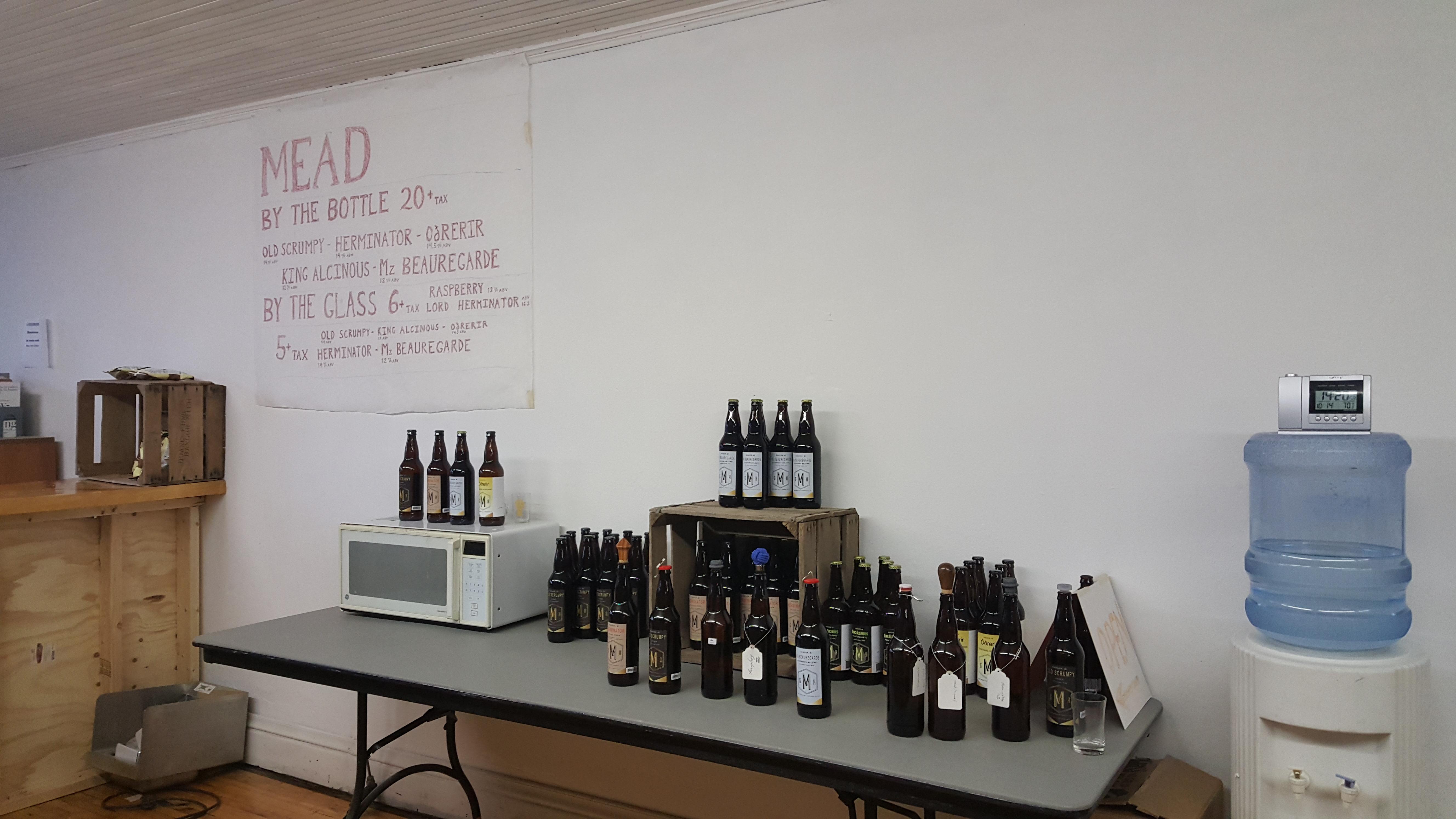 First visit to a meadery w/ storefront! r/mead