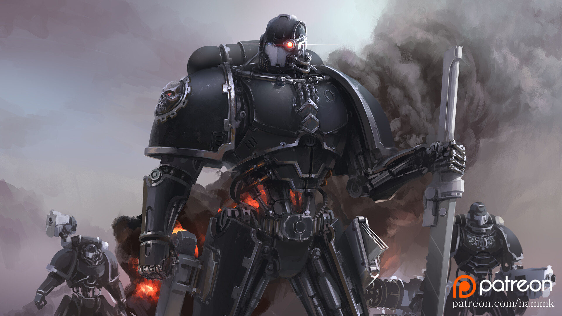 Iron Hand by ahn hyoungsup r/ImaginaryWarhammer